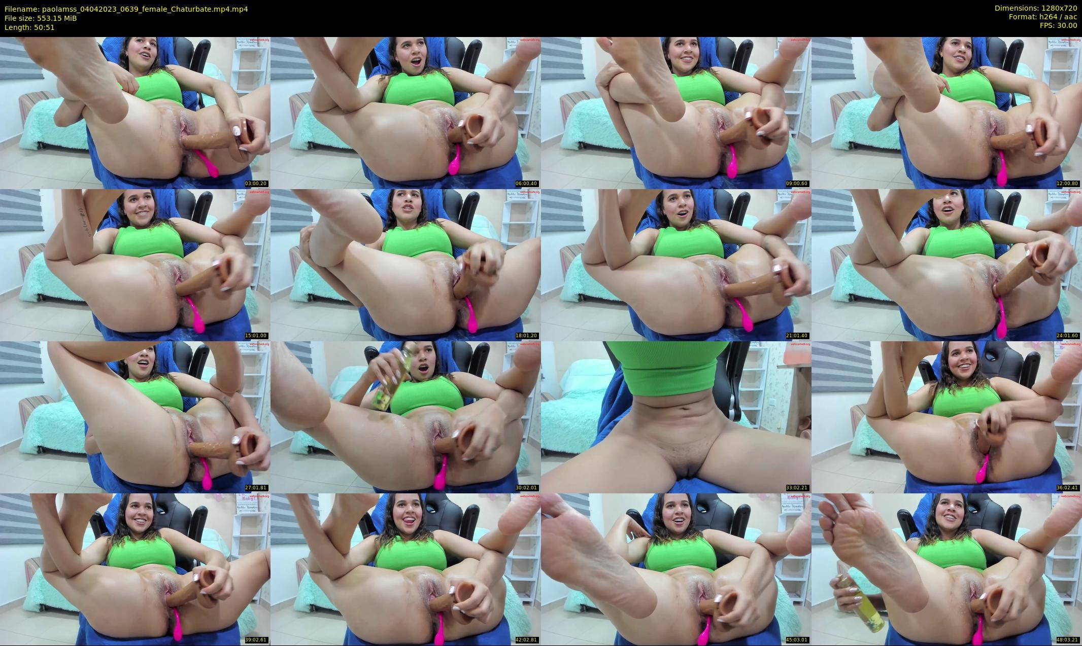 paolamss — 51 minute Chaturbate female cam show recording, 720p, Apr 4, 2023