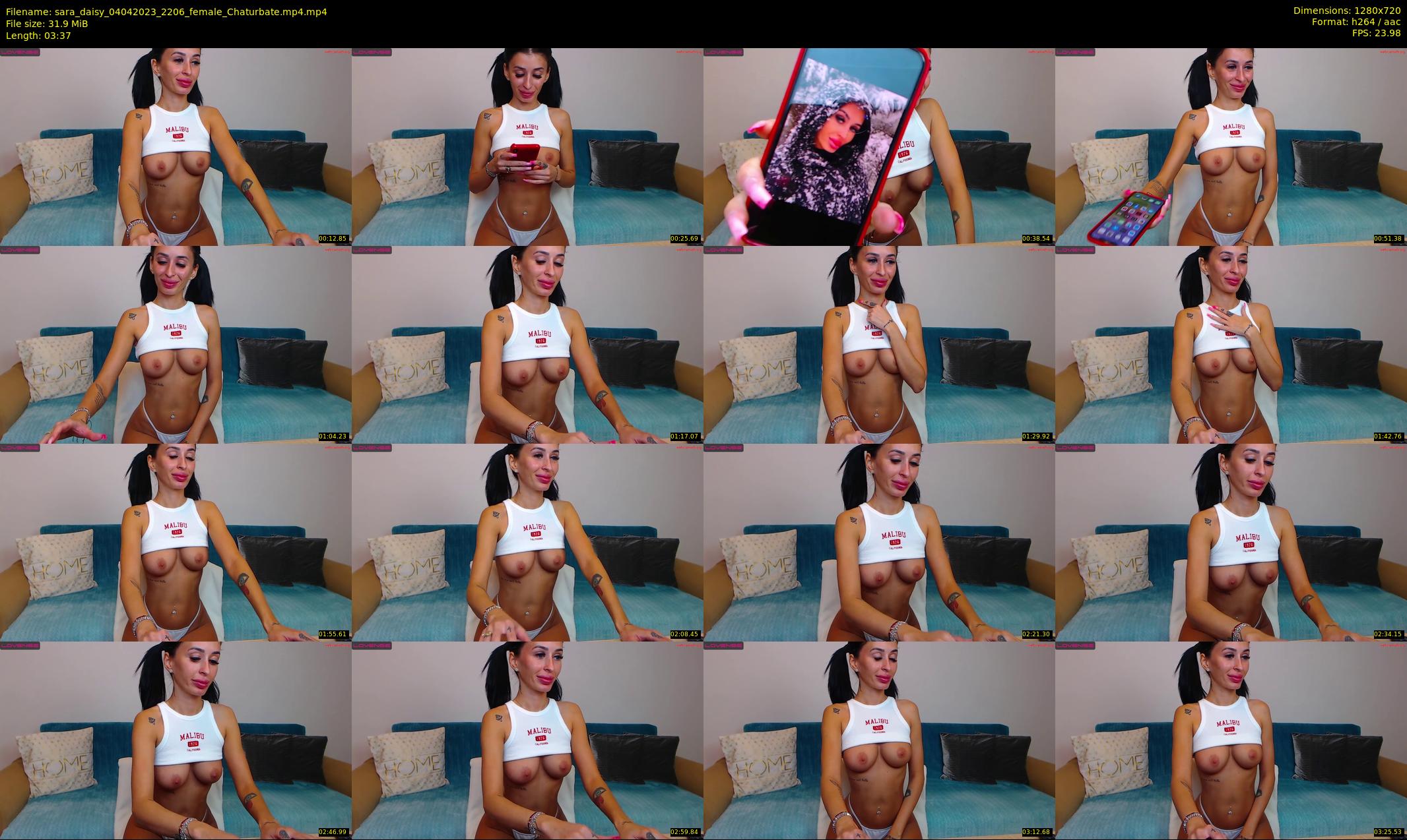 sara_daisy — 4 minute Chaturbate female cam show recording, 720p, Apr 4, 2023