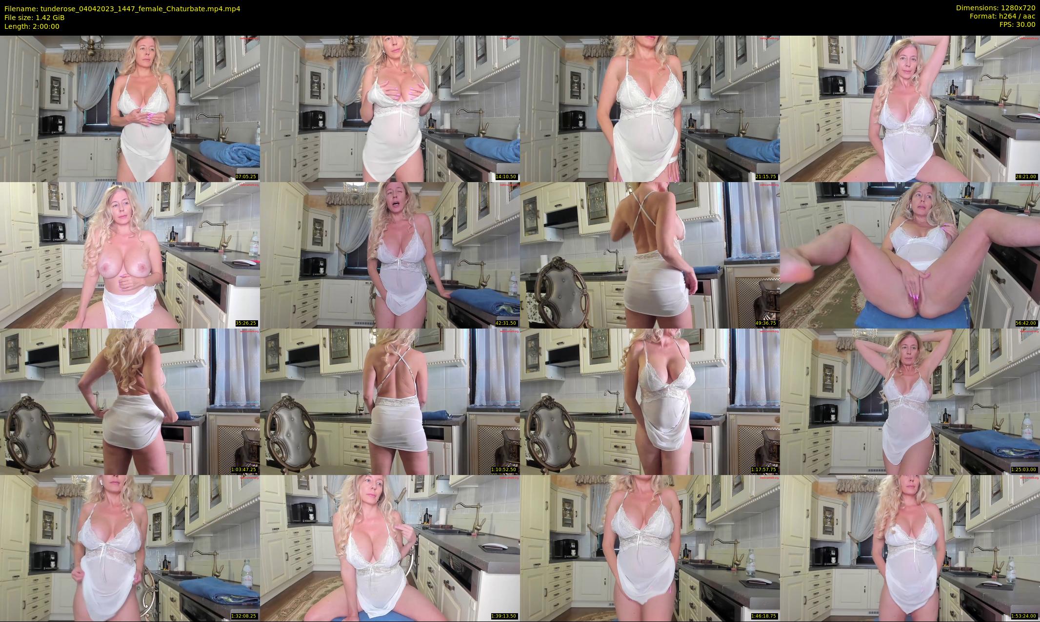 tunderose — 120 minute Chaturbate female cam show recording, 720p, Apr 4, 2023