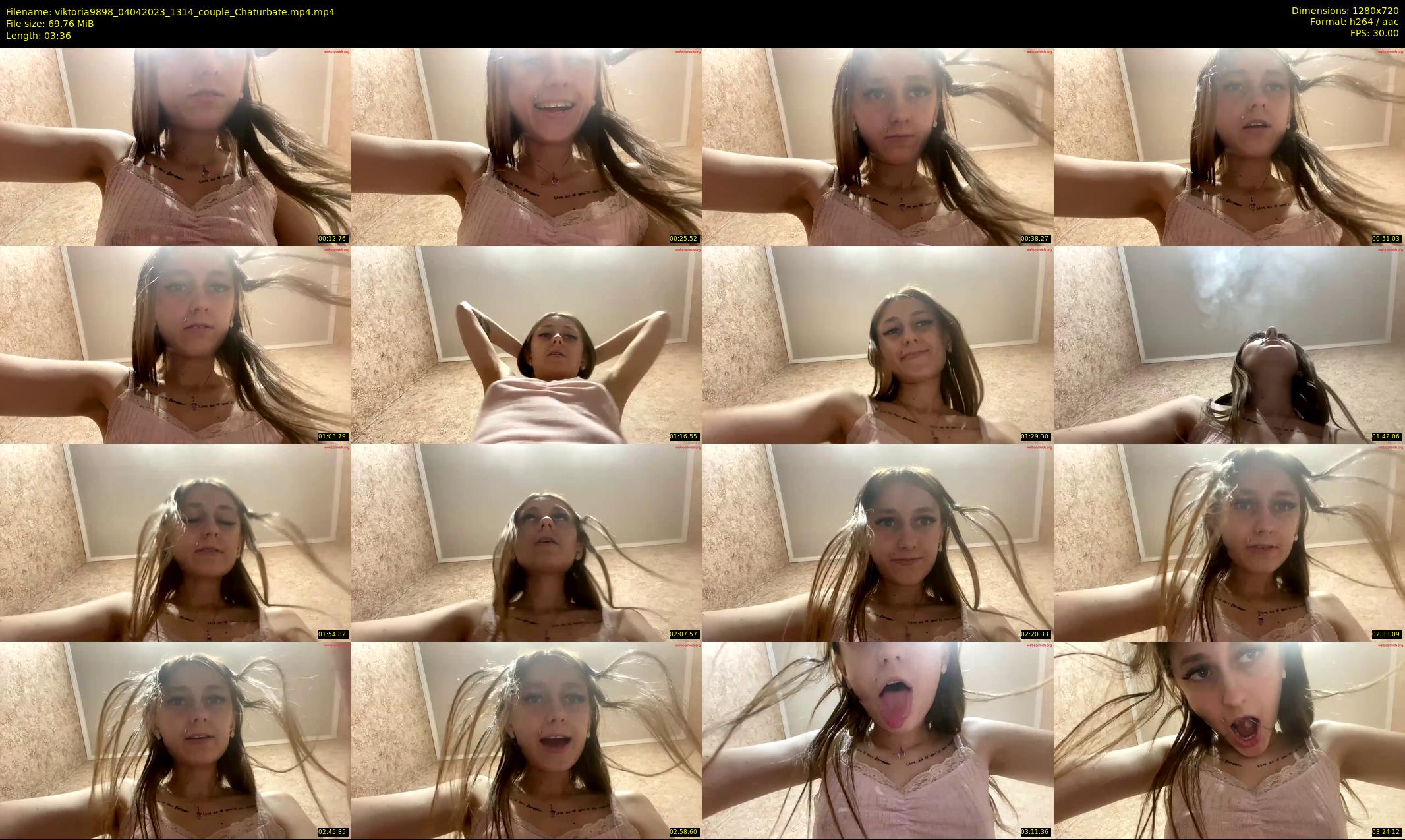 viktoria9898 — 4 minute Chaturbate couple cam show recording, 720p, Apr 4, 2023