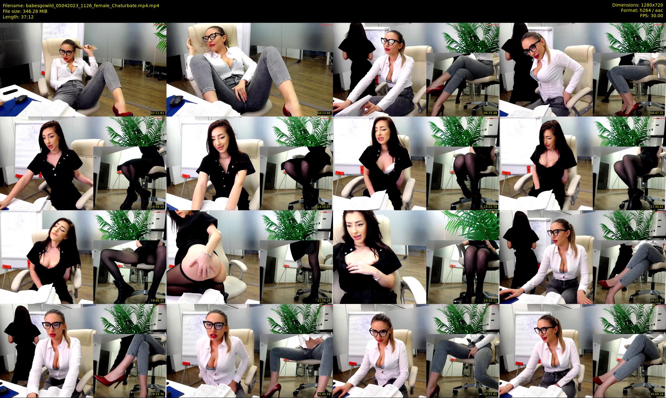 babesgowild — 38 minute Chaturbate couple cam show recording, 720p, Apr 5, 2023