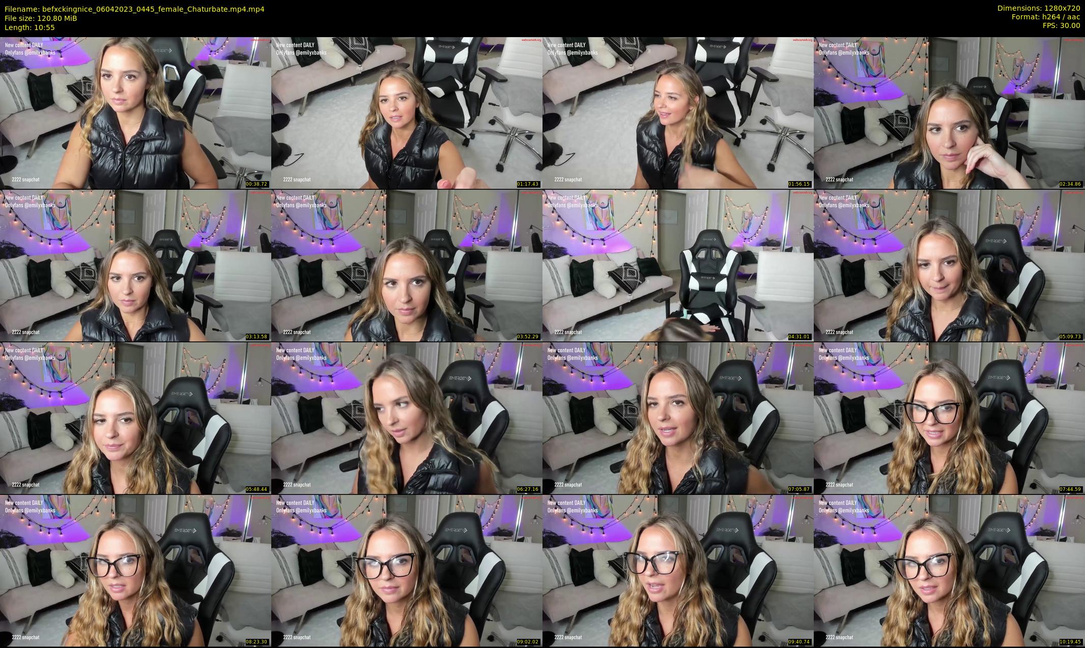 befxckingnice — 11 minute Chaturbate female cam show recording, 720p, Apr 6, 2023
