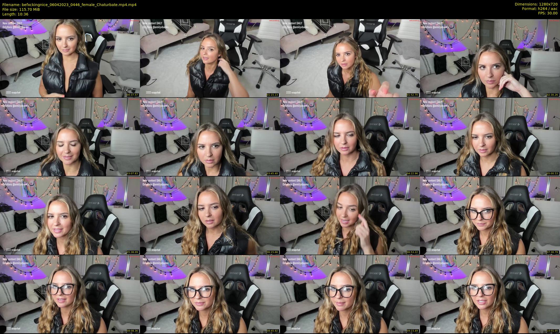 befxckingnice — 11 minute Chaturbate female cam show recording, 720p, Apr 6, 2023