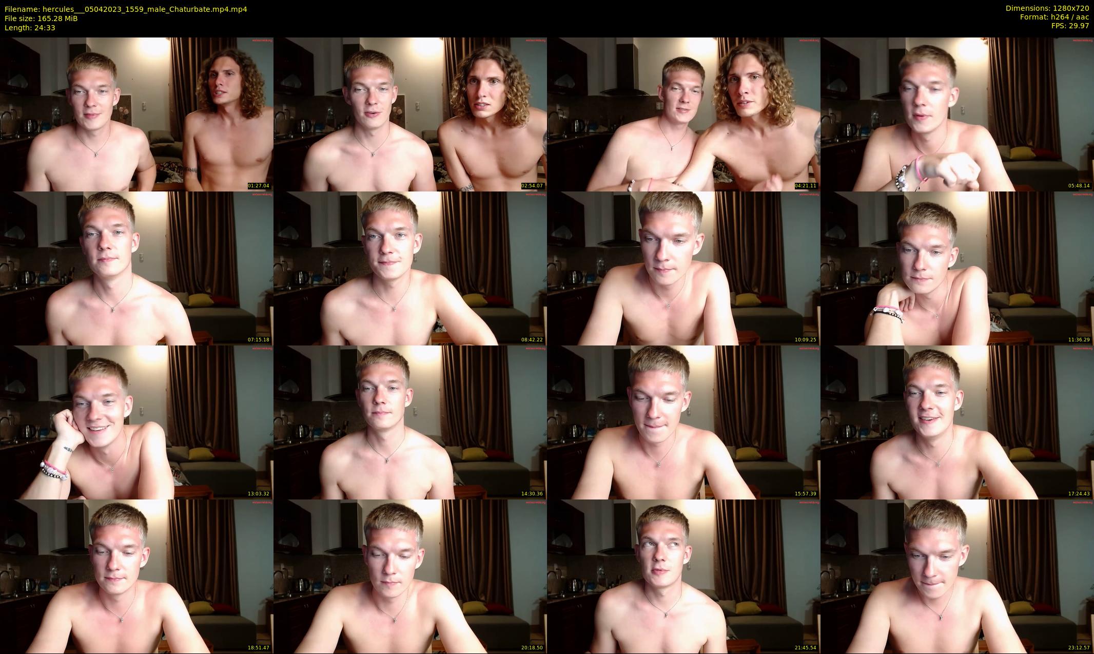 hercules__ — 25 minute Chaturbate male cam show recording, 720p, Apr 5, 2023