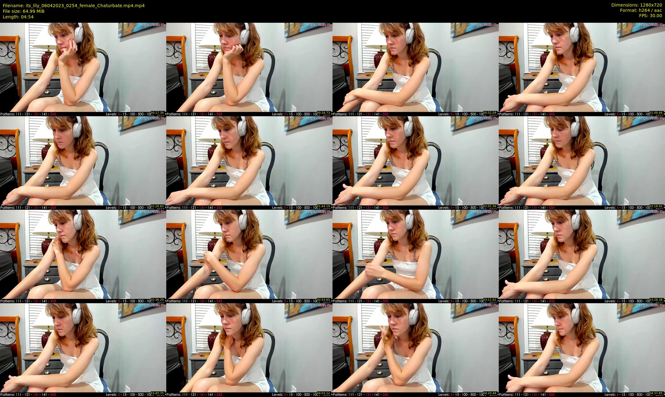 its_lily — 5 minute Chaturbate female cam show recording, 720p, Apr 6, 2023