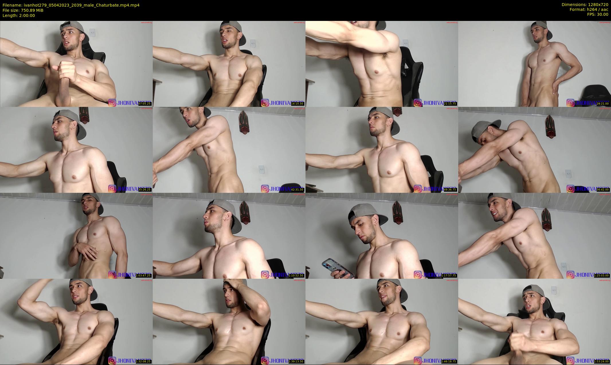 ivanhot279 — 120 minute Chaturbate male cam show recording, 720p, Apr 5, 2023