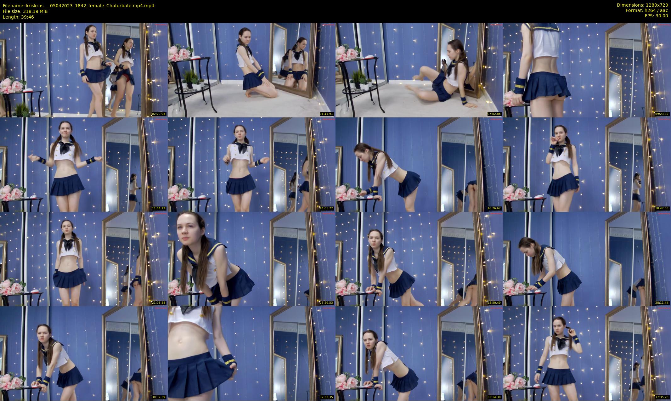 kriskras__ — 40 minute Chaturbate female cam show recording, 720p, Apr 5, 2023