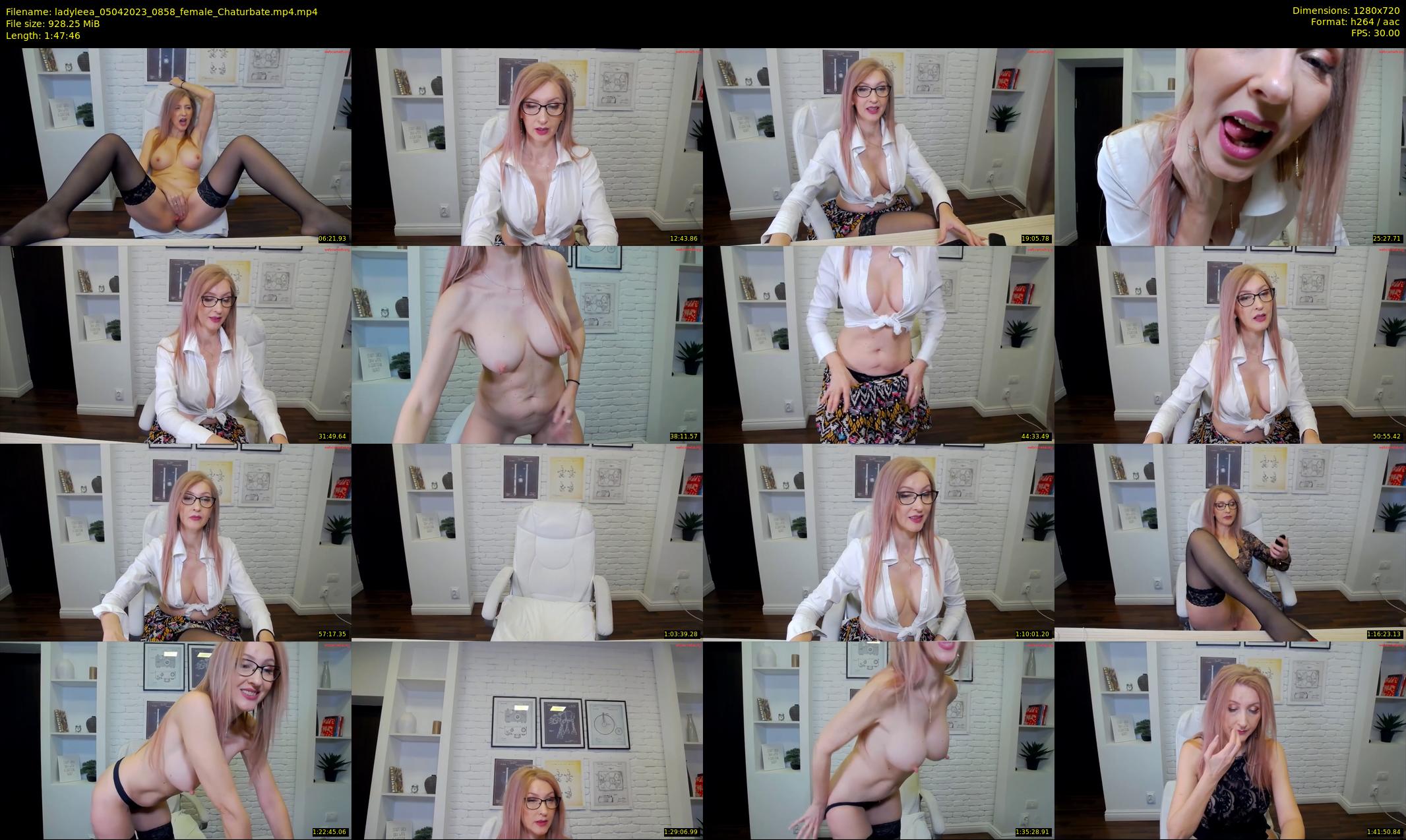 ladyleea — 108 minute Chaturbate female cam show recording, 720p, Apr 5, 2023