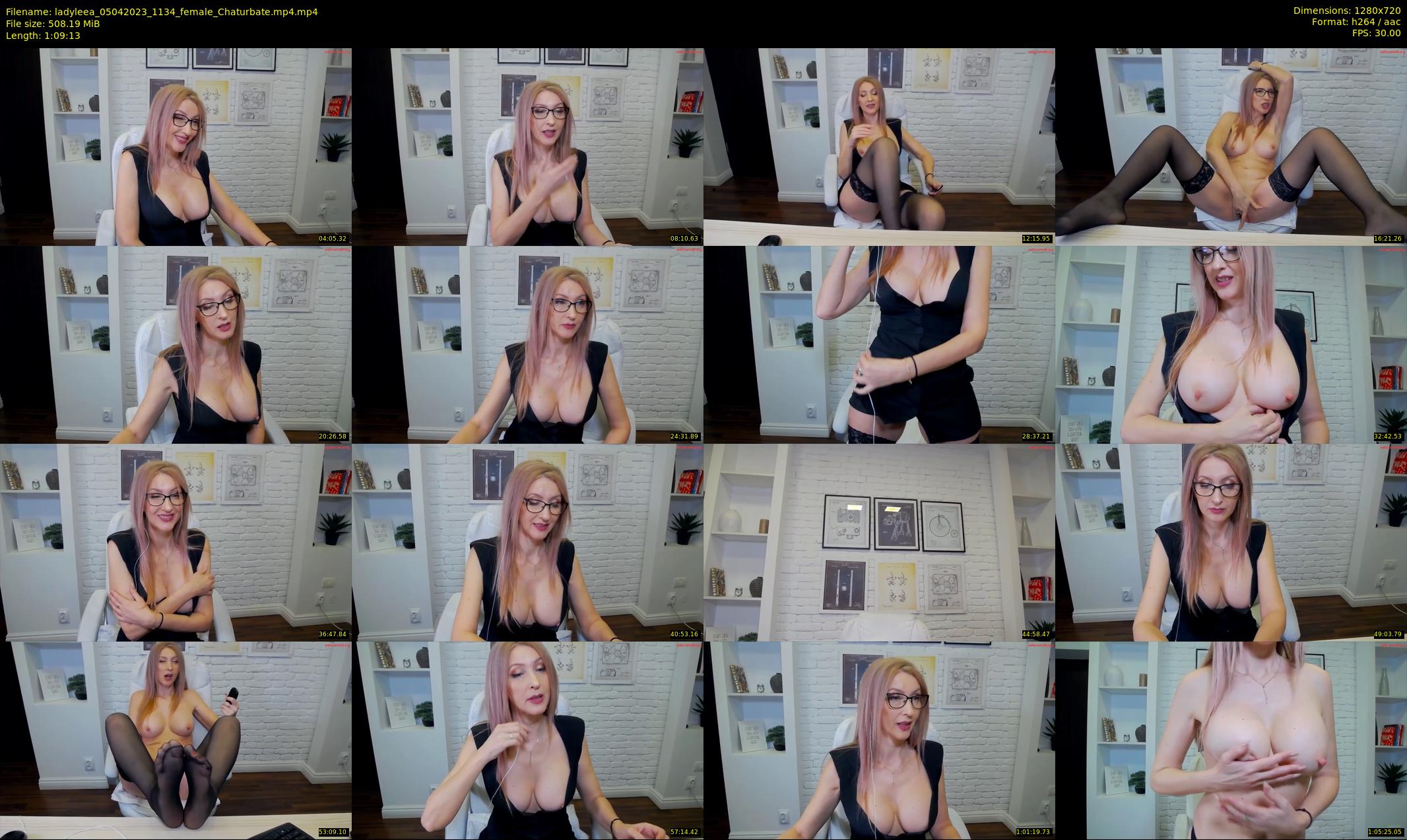ladyleea — 70 minute Chaturbate female cam show recording, 720p, Apr 5, 2023