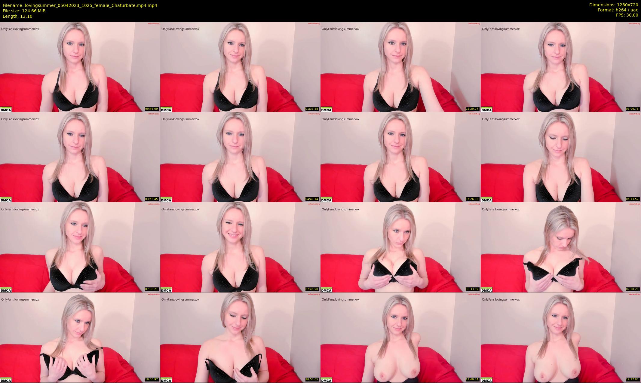 lovingsummer — 14 minute Chaturbate female cam show recording, 720p, Apr 5, 2023