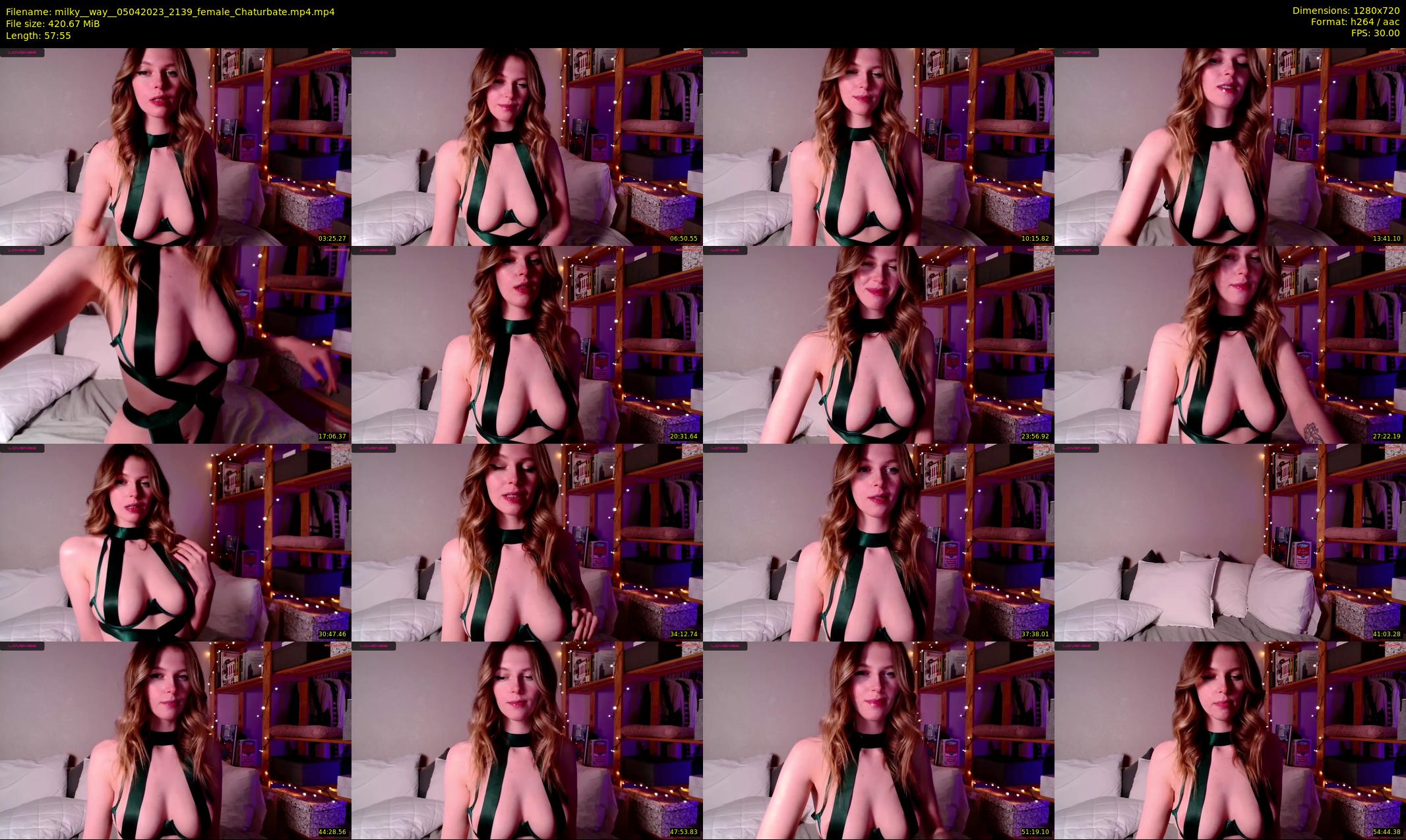 milky__way_ — 58 minute Chaturbate female cam show recording, 720p, Apr 5, 2023