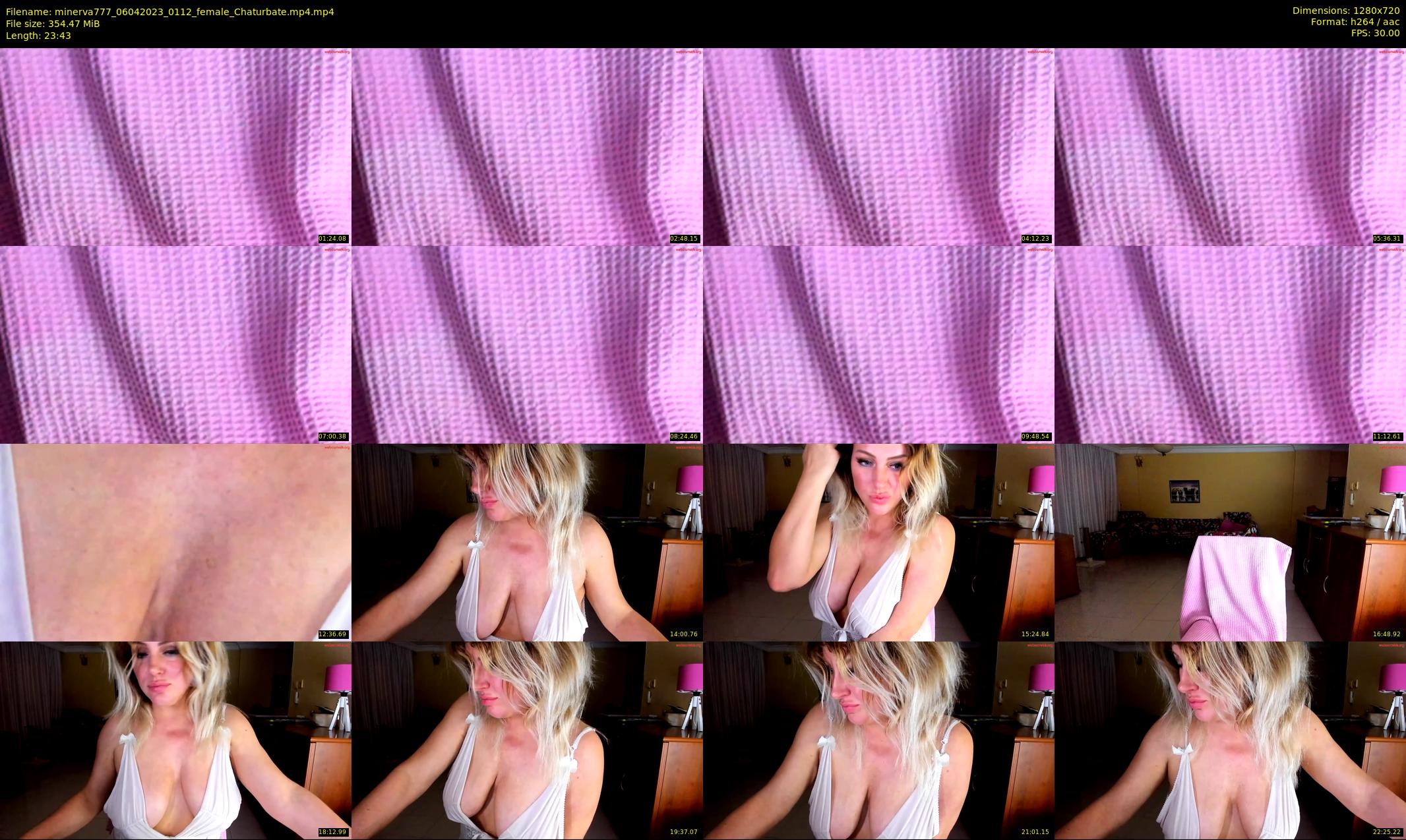minerva777 — 24 minute Chaturbate female cam show recording, 720p, Apr 6, 2023