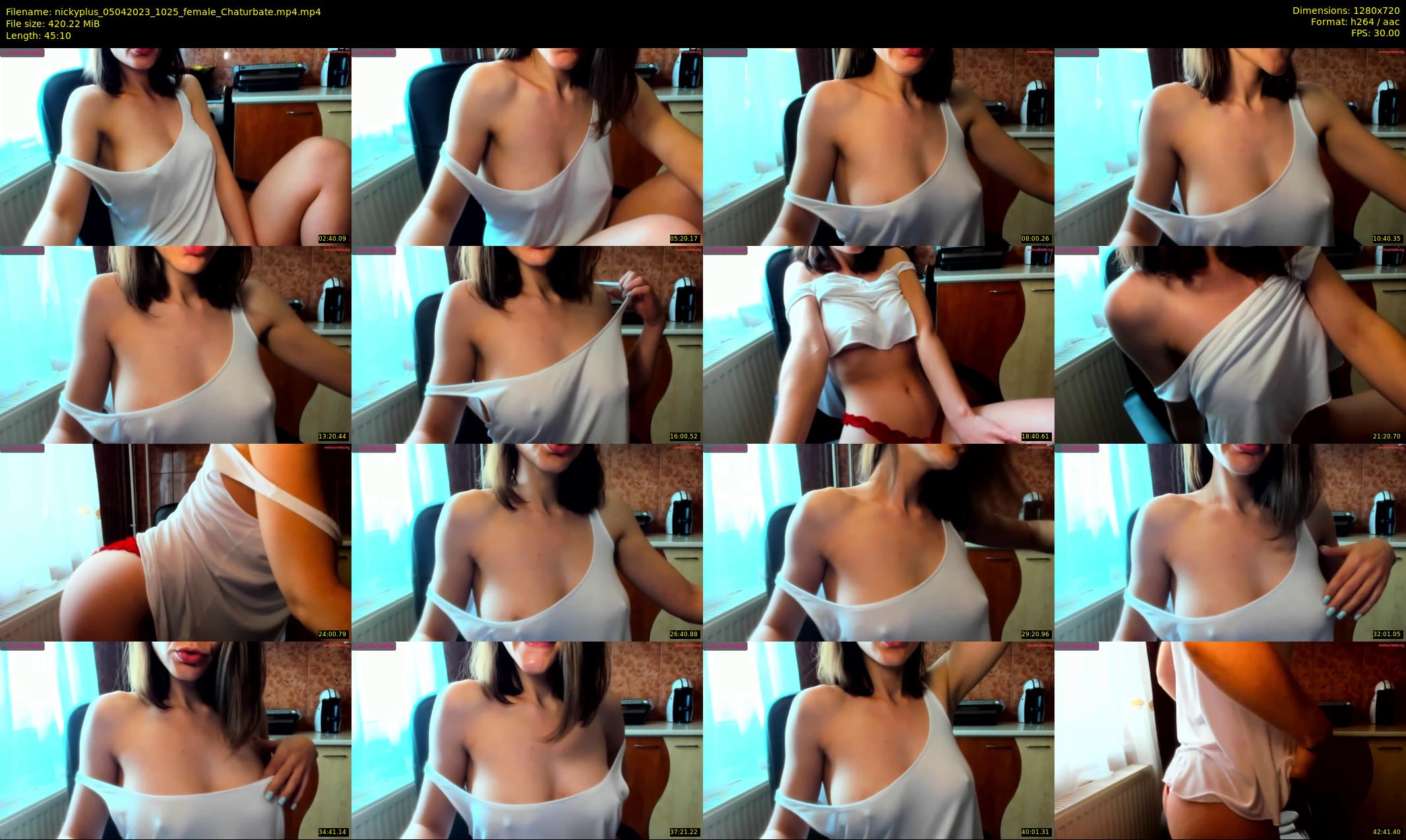 nickyplus — 46 minute Chaturbate couple cam show recording, 720p, Apr 5, 2023