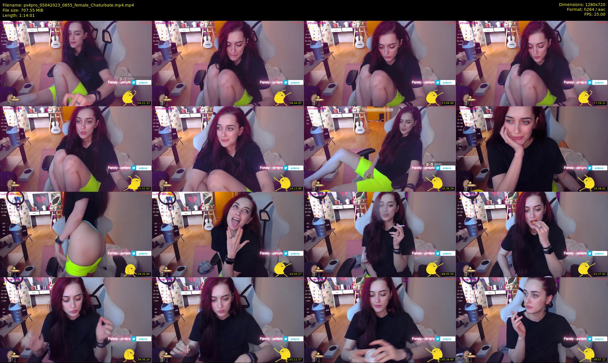 ps4pro — 75 minute Chaturbate female cam show recording, 720p, Apr 5, 2023