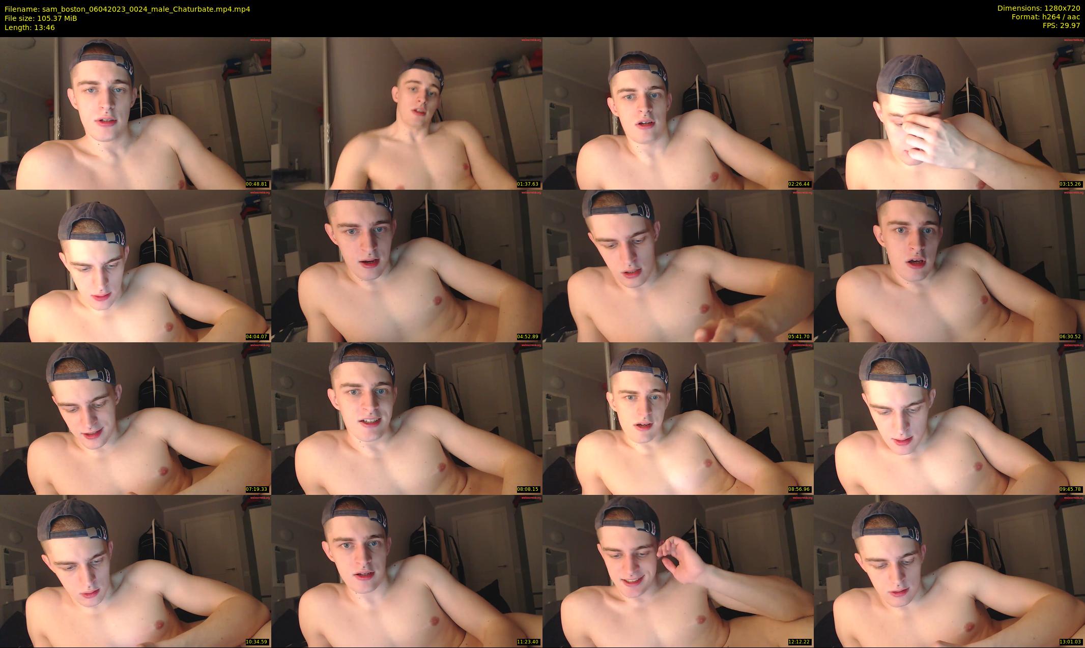 sam_boston — 14 minute Chaturbate male cam show recording, 720p, Apr 6, 2023