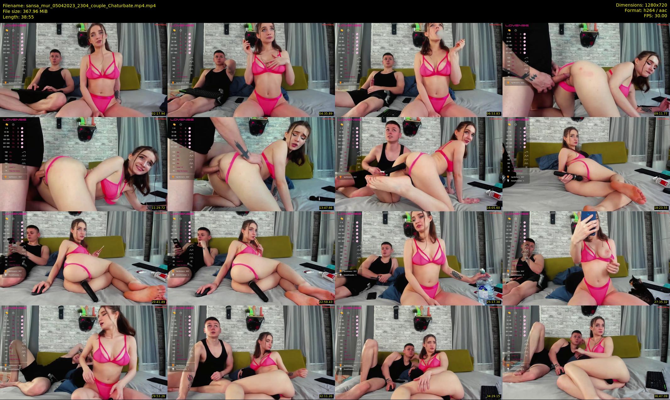 sansa_mur — 39 minute Chaturbate female cam show recording, 720p, Apr 5, 2023