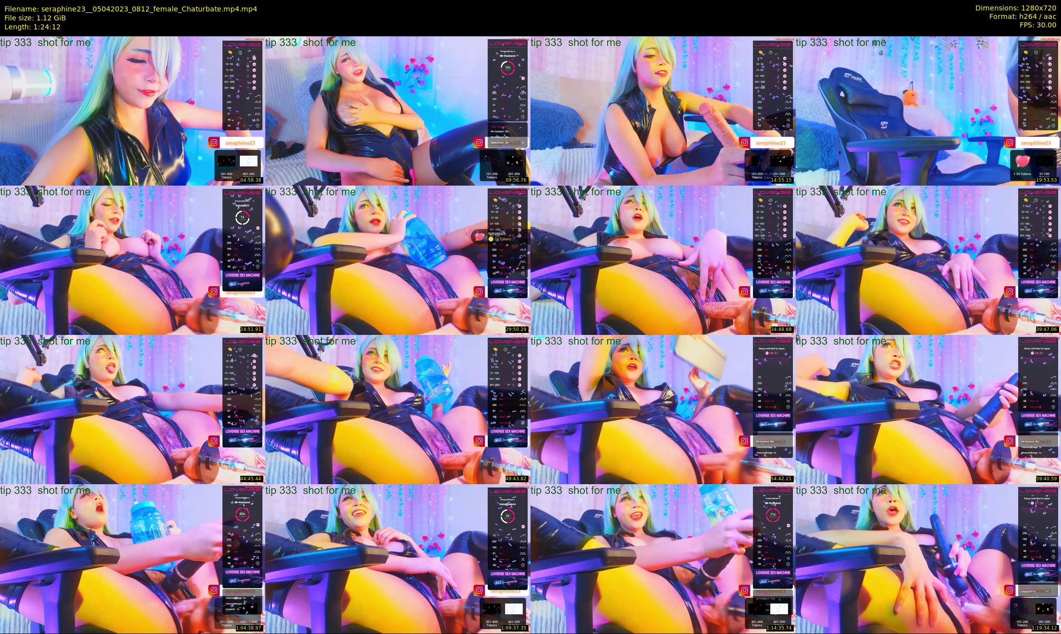 seraphine23_ — 85 minute Chaturbate female cam show recording, 720p, Apr 5, 2023