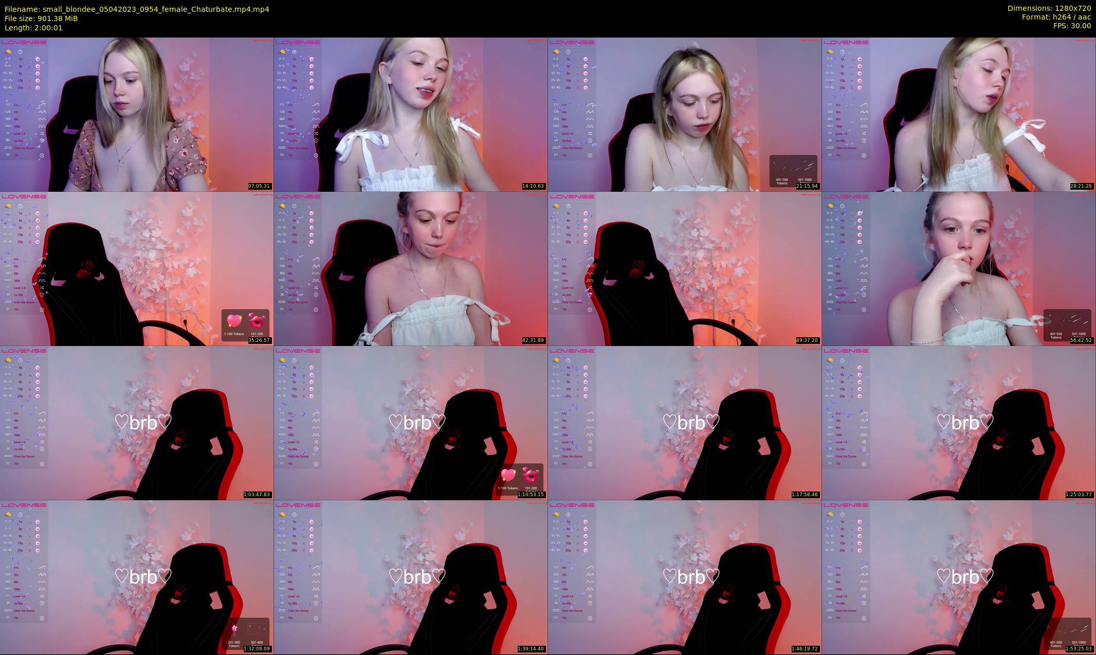 small_blondee — 121 minute Chaturbate female cam show recording, 720p, Apr 5, 2023