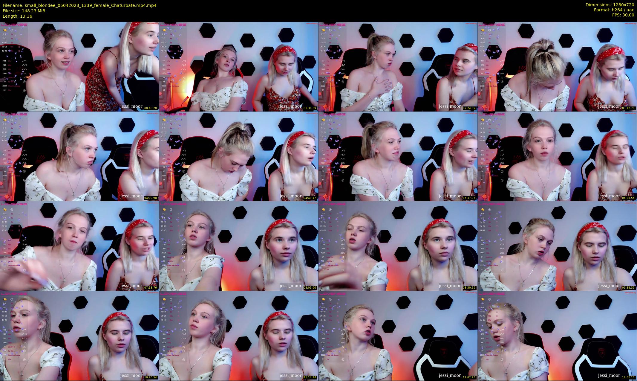 small_blondee — 14 minute Chaturbate female cam show recording, 720p, Apr 5, 2023