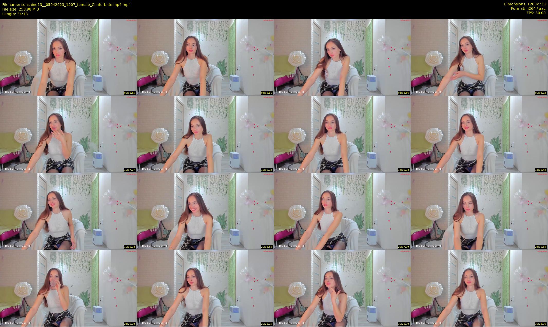 sunshine13_ — 35 minute Chaturbate female cam show recording, 720p, Apr 5, 2023