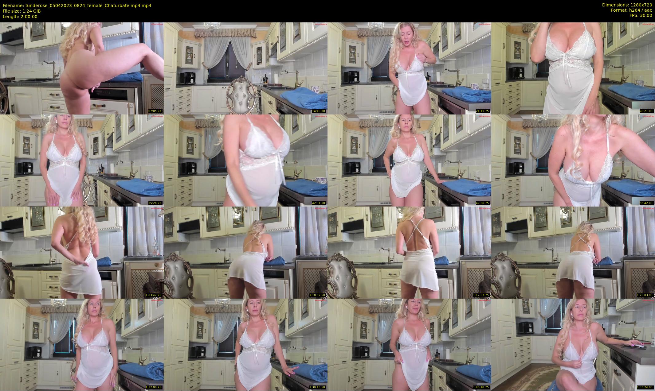 tunderose — 120 minute Chaturbate female cam show recording, 720p, Apr 5, 2023