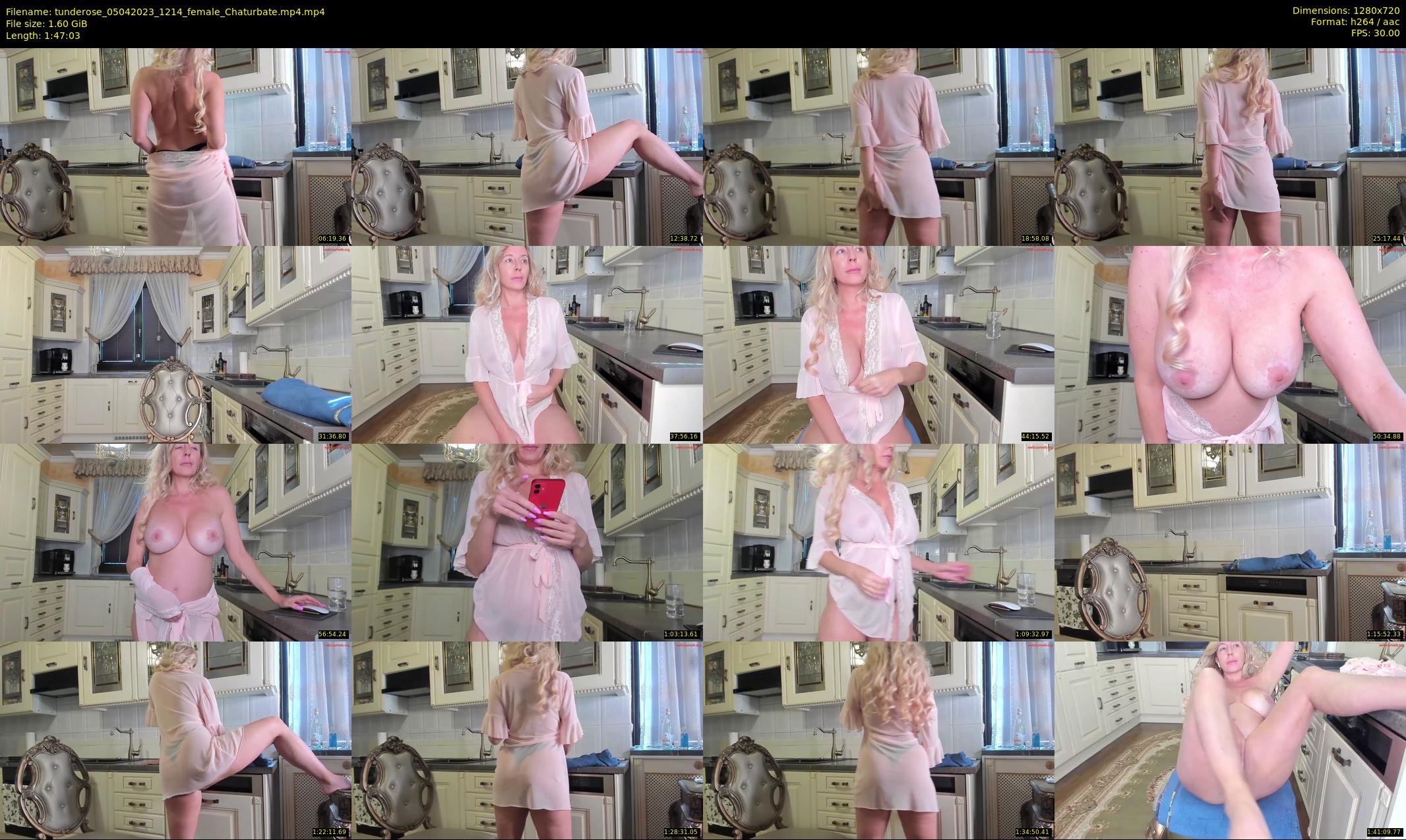 tunderose — 108 minute Chaturbate female cam show recording, 720p, Apr 5, 2023