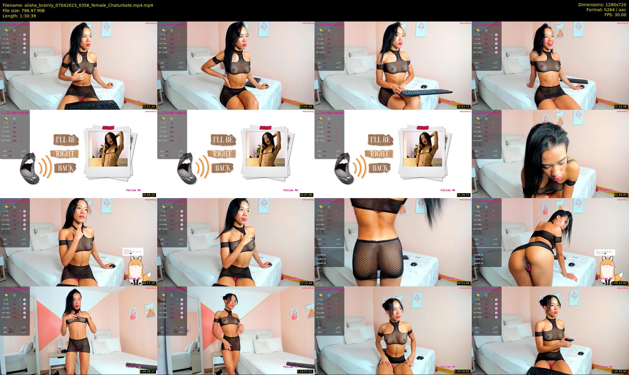 alisha_brainly — 91 minute Chaturbate female cam show recording, 720p, Apr 7, 2023