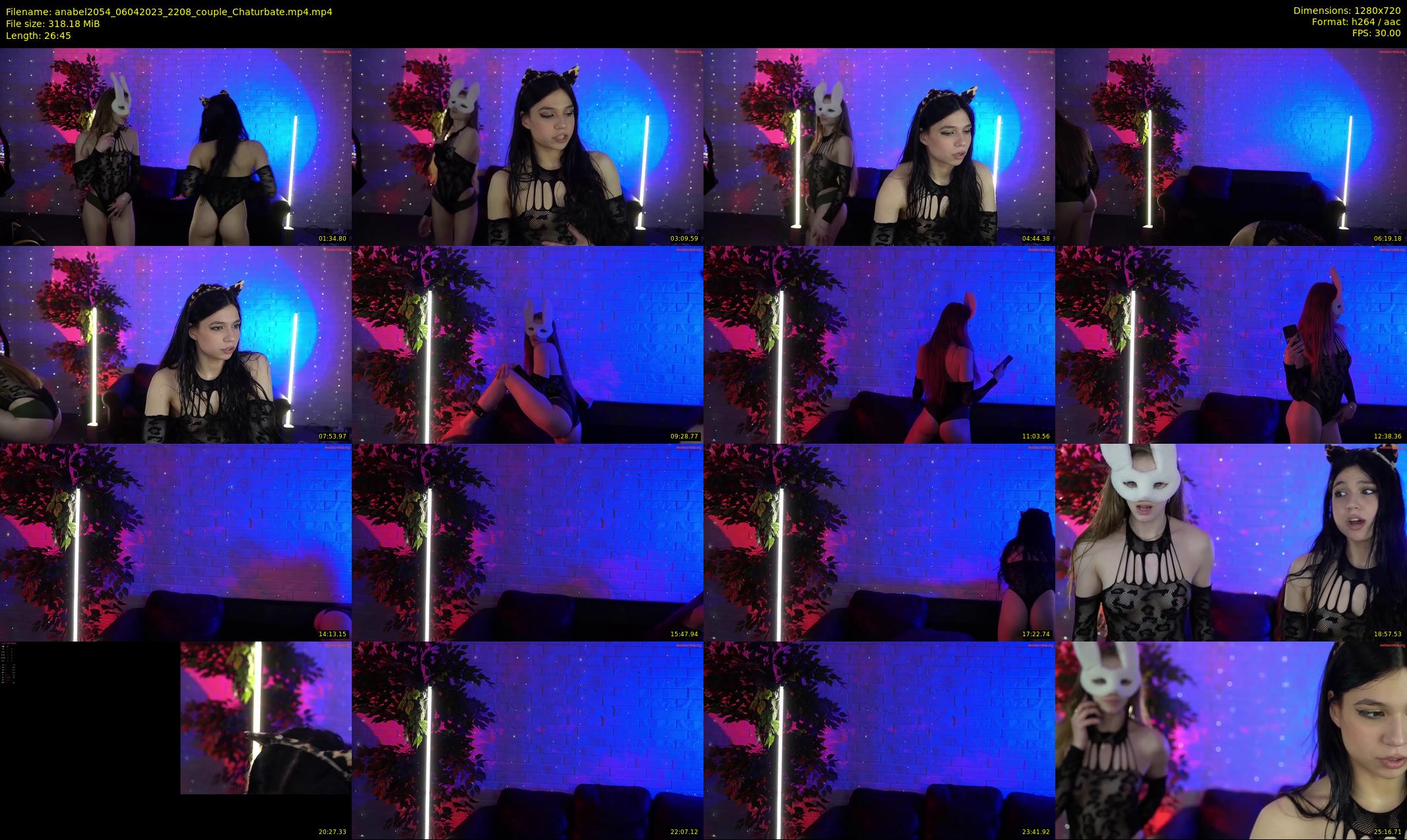 anabel2054 — 27 minute Chaturbate female cam show recording, 720p, Apr 6, 2023