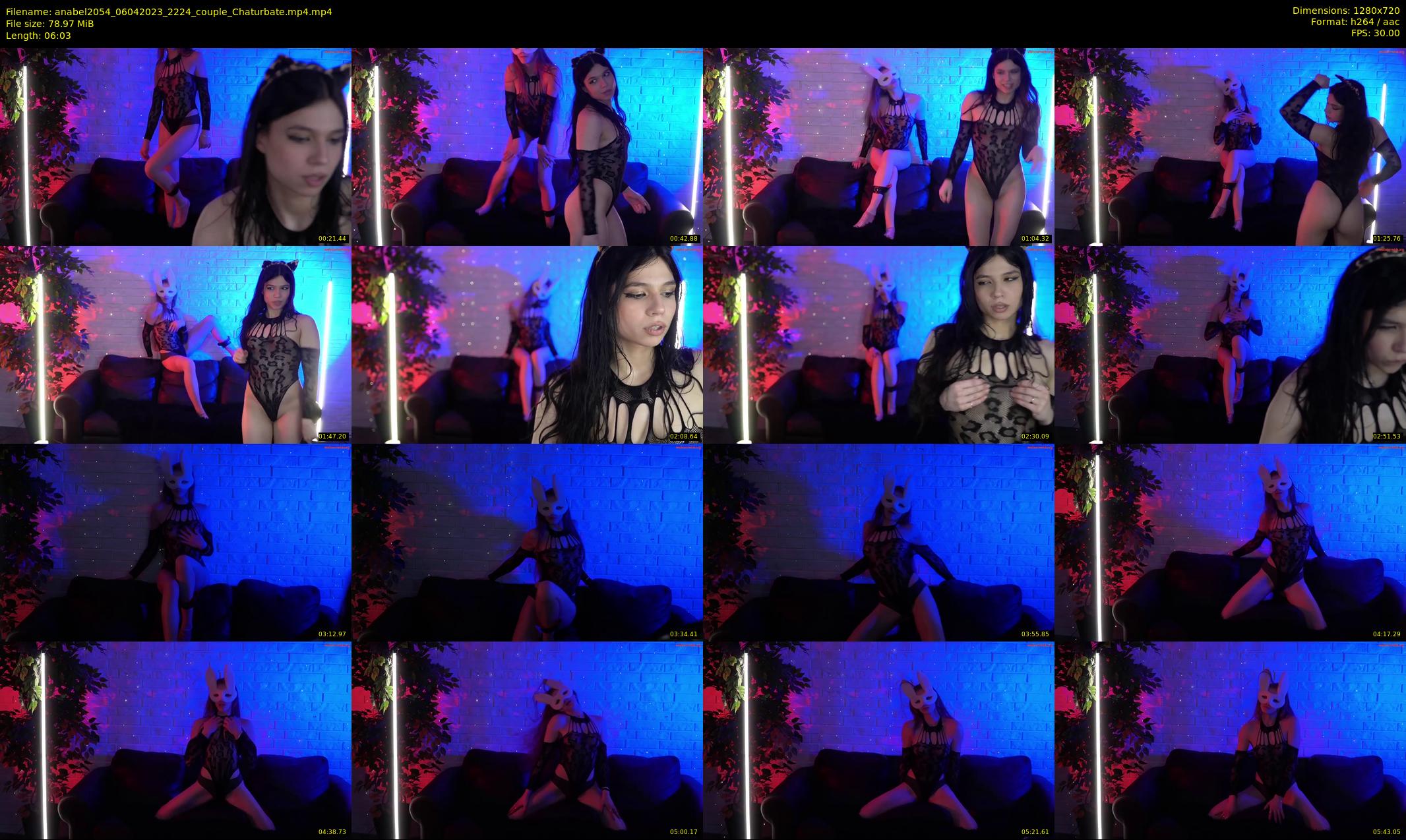 anabel2054 — 7 minute Chaturbate female cam show recording, 720p, Apr 6, 2023