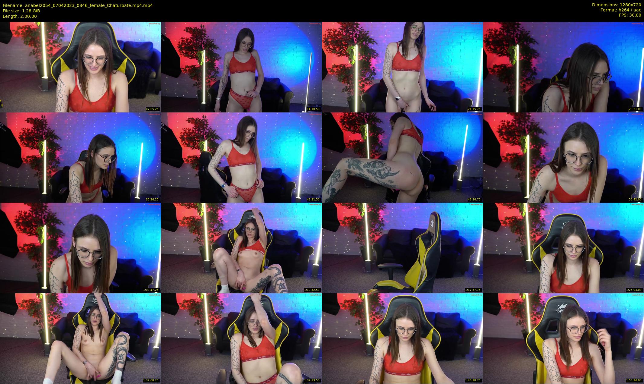 anabel2054 — 120 minute Chaturbate female cam show recording, 720p, Apr 7, 2023