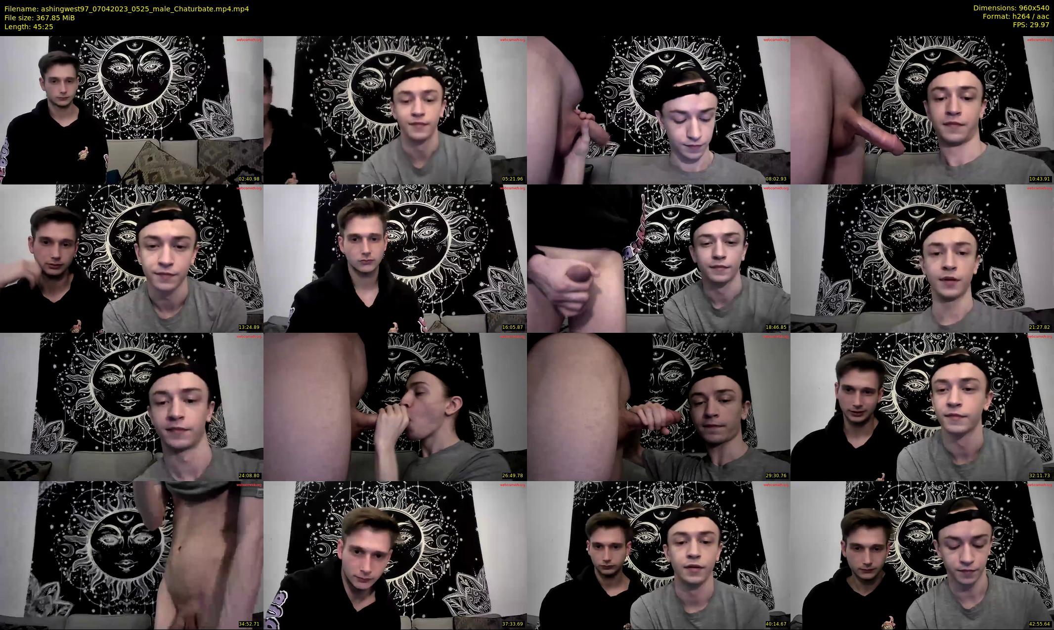 ashingwest97 — 46 minute Chaturbate male cam show recording, 480p, Apr 7, 2023