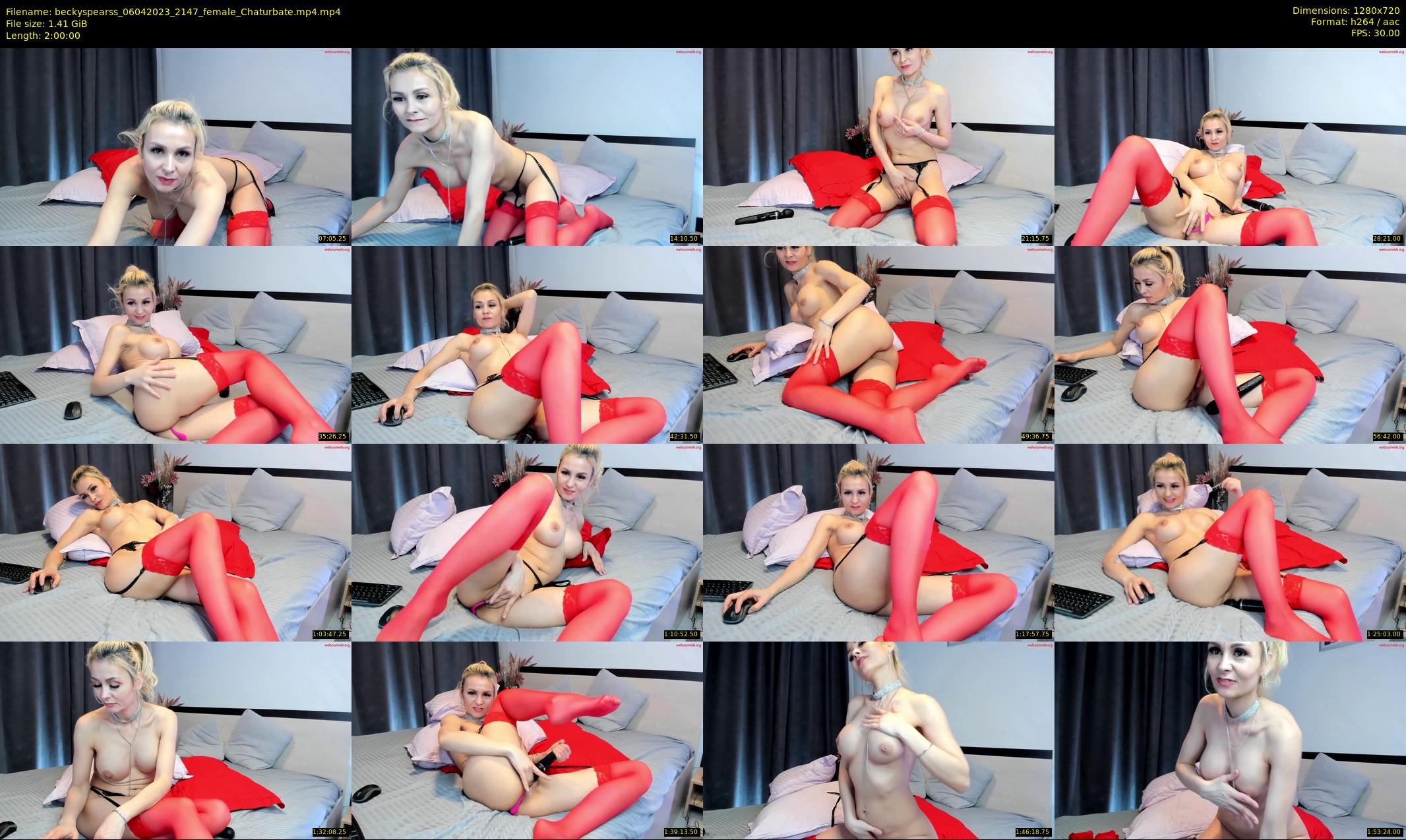 beckyspearss — 120 minute Chaturbate female cam show recording, 720p, Apr 6, 2023