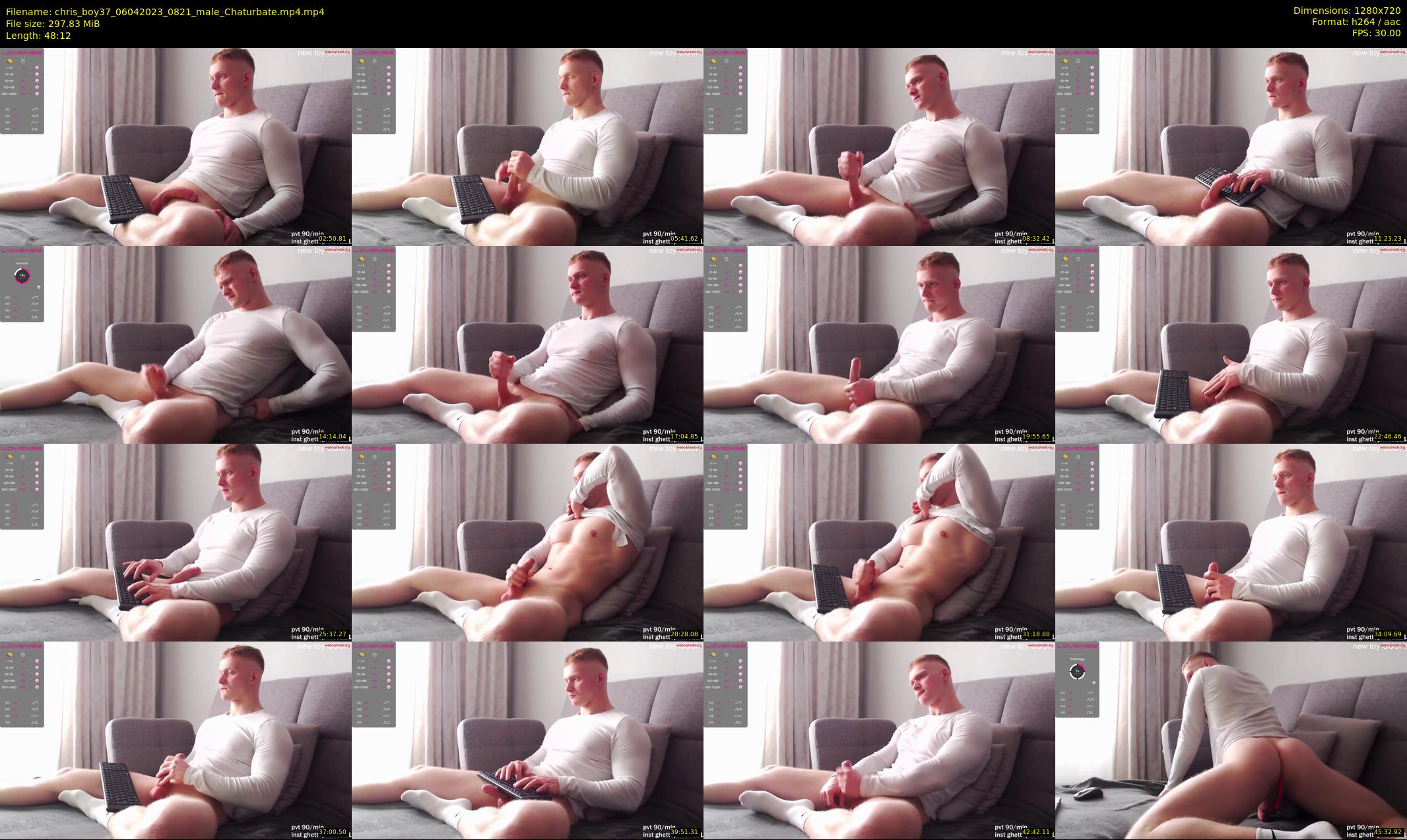 chris_boy37 — 49 minute Chaturbate male cam show recording, 720p, Apr 6, 2023