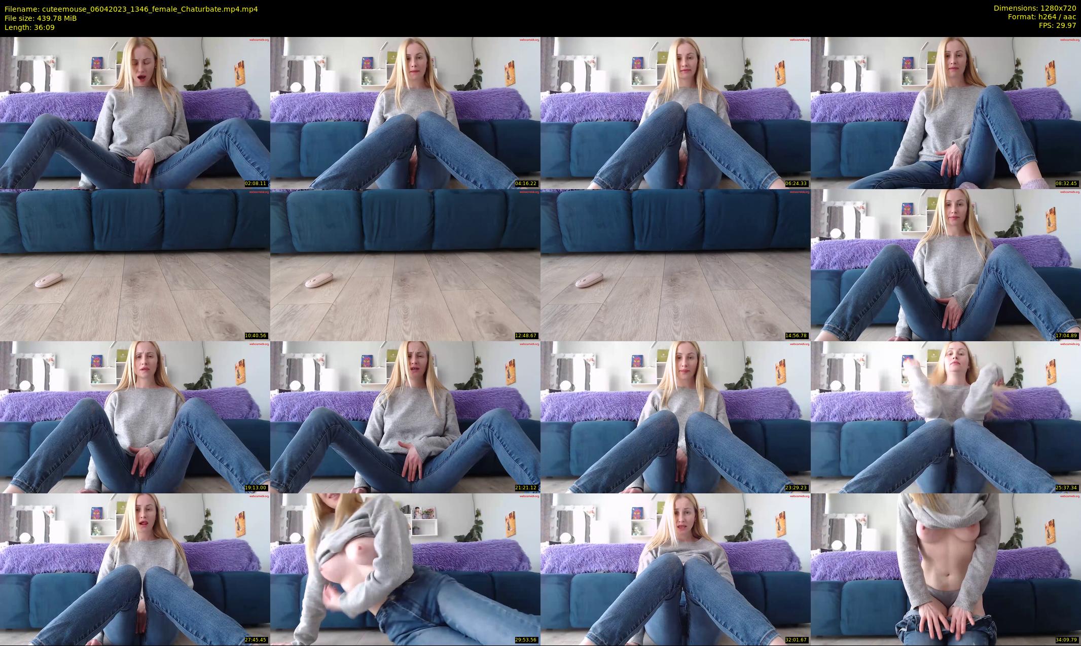 cuteemouse — 37 minute Chaturbate female cam show recording, 720p, Apr 6, 2023