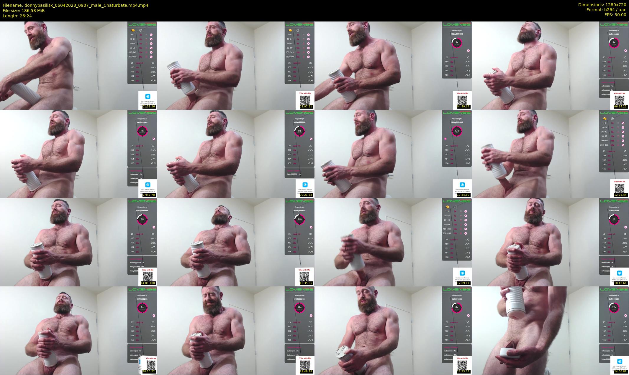 donnybasilisk — 27 minute Chaturbate male cam show recording, 720p, Apr 6, 2023