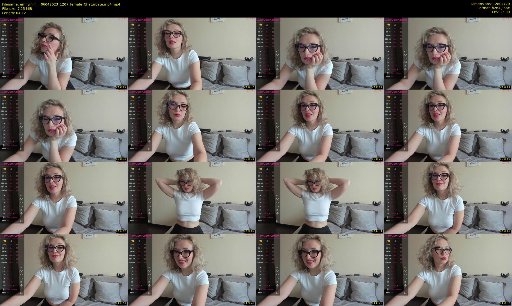 emilymilf__ — 5 minute Chaturbate female cam show recording, 720p, Apr 6, 2023