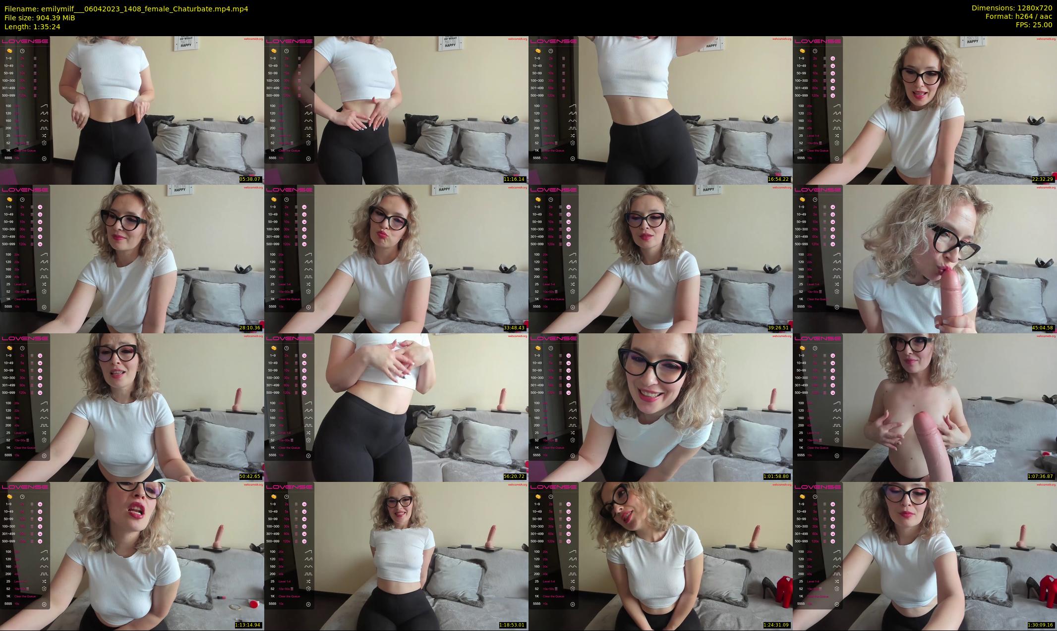 emilymilf__ — 96 minute Chaturbate female cam show recording, 720p, Apr 6, 2023