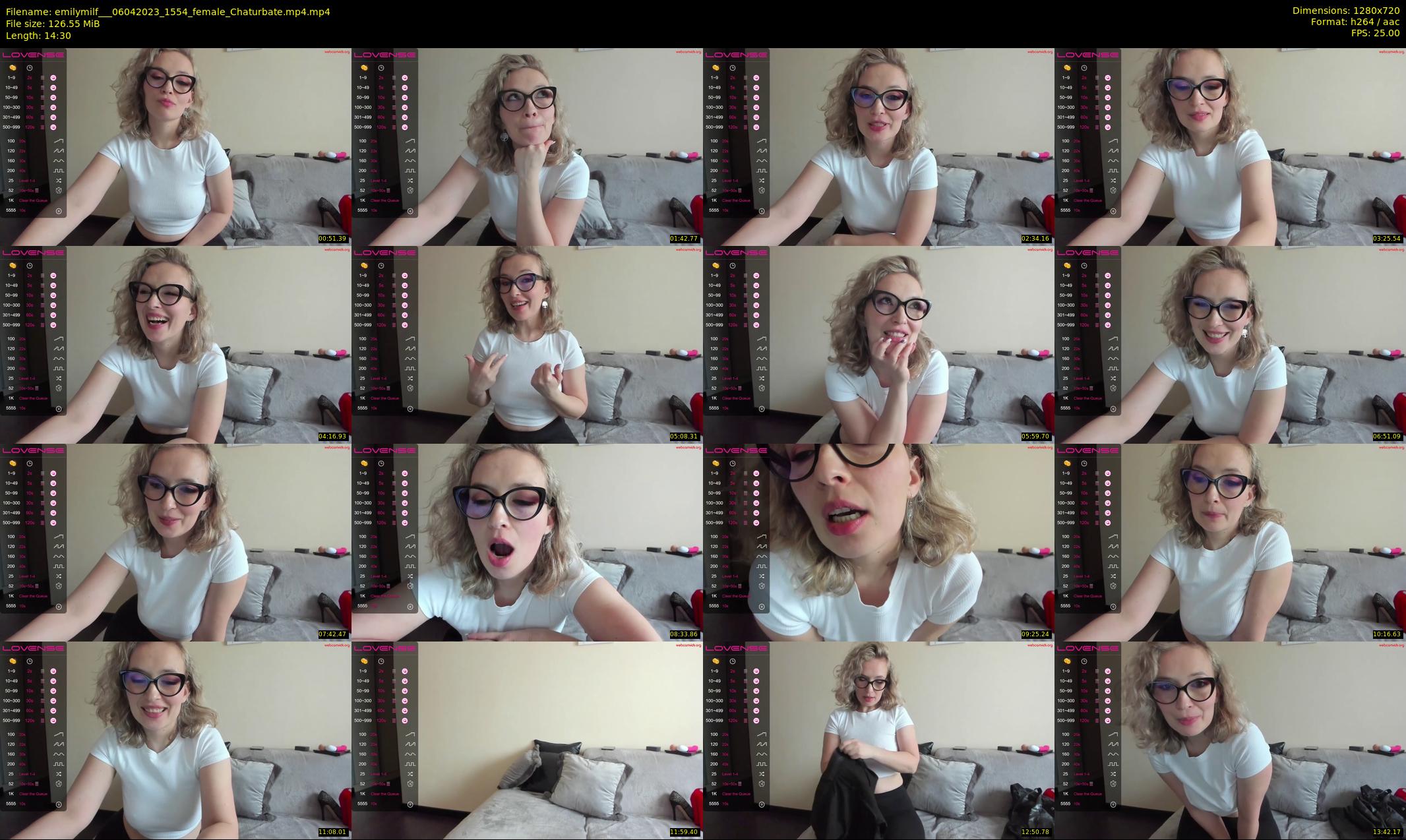 emilymilf__ — 15 minute Chaturbate female cam show recording, 720p, Apr 6, 2023