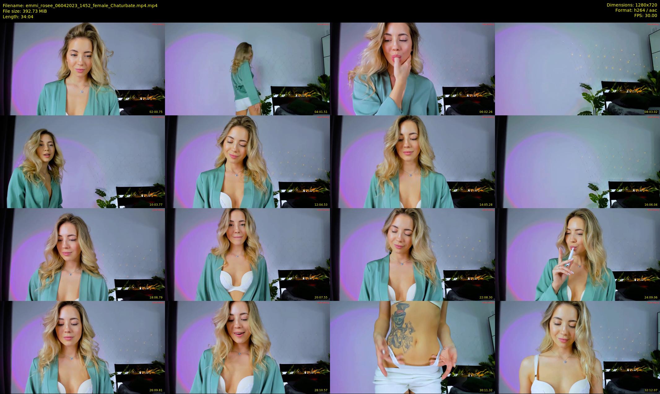emmi_rosee — 35 minute Chaturbate female cam show recording, 720p, Apr 6, 2023