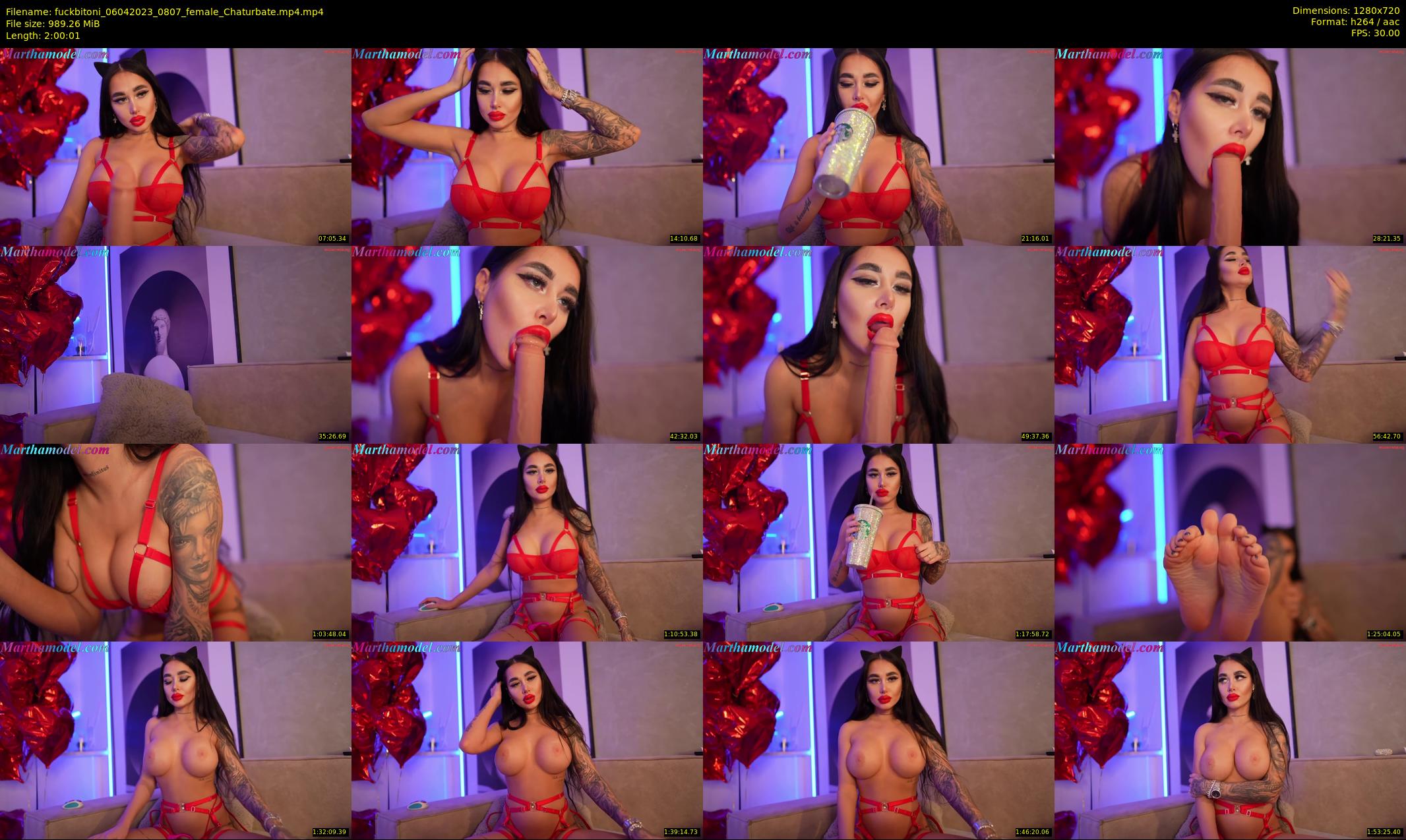 fuckbitoni — 121 minute Chaturbate couple cam show recording, 720p, Apr 6, 2023
