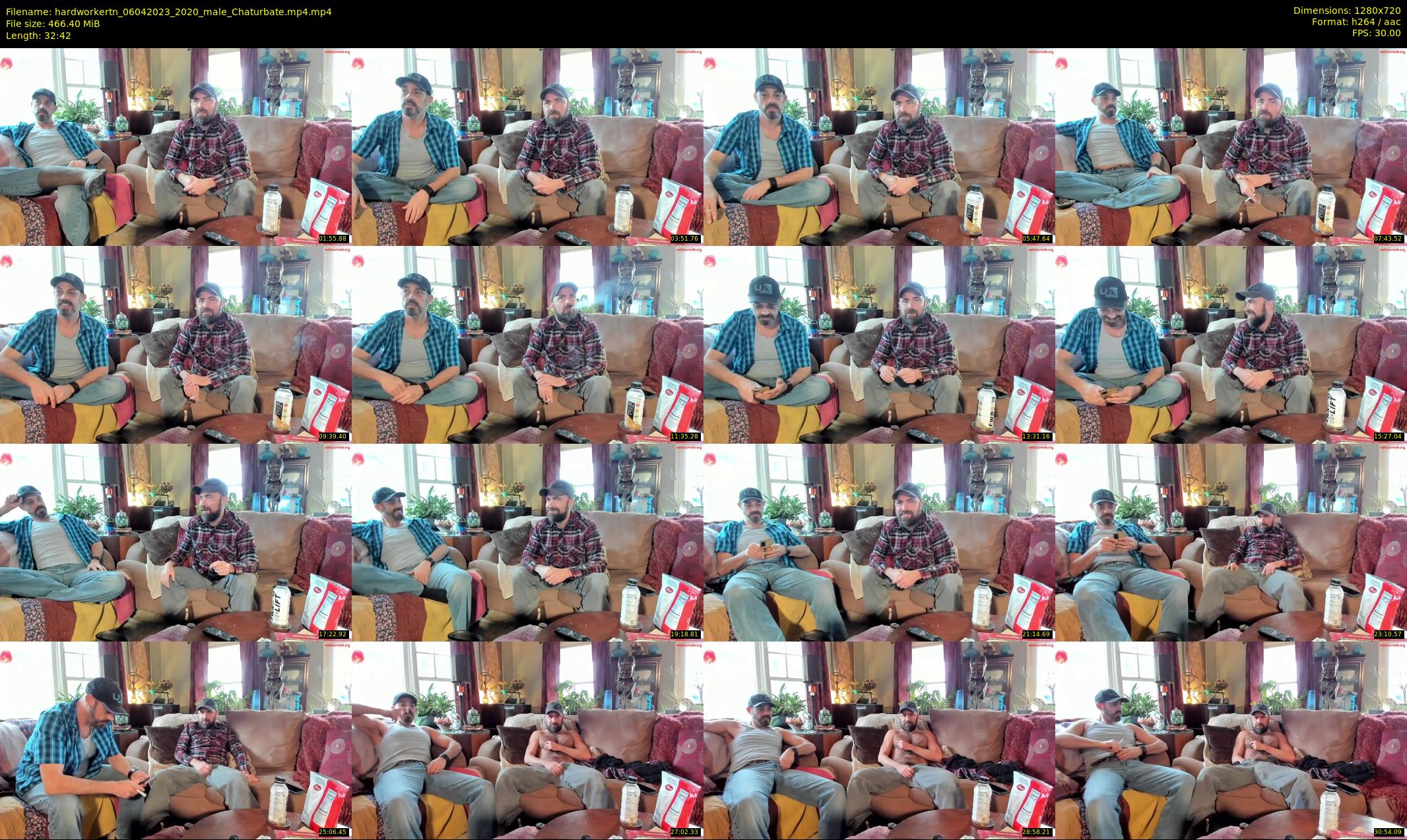 hardworkertn — 33 minute Chaturbate male cam show recording, 720p, Apr 6, 2023
