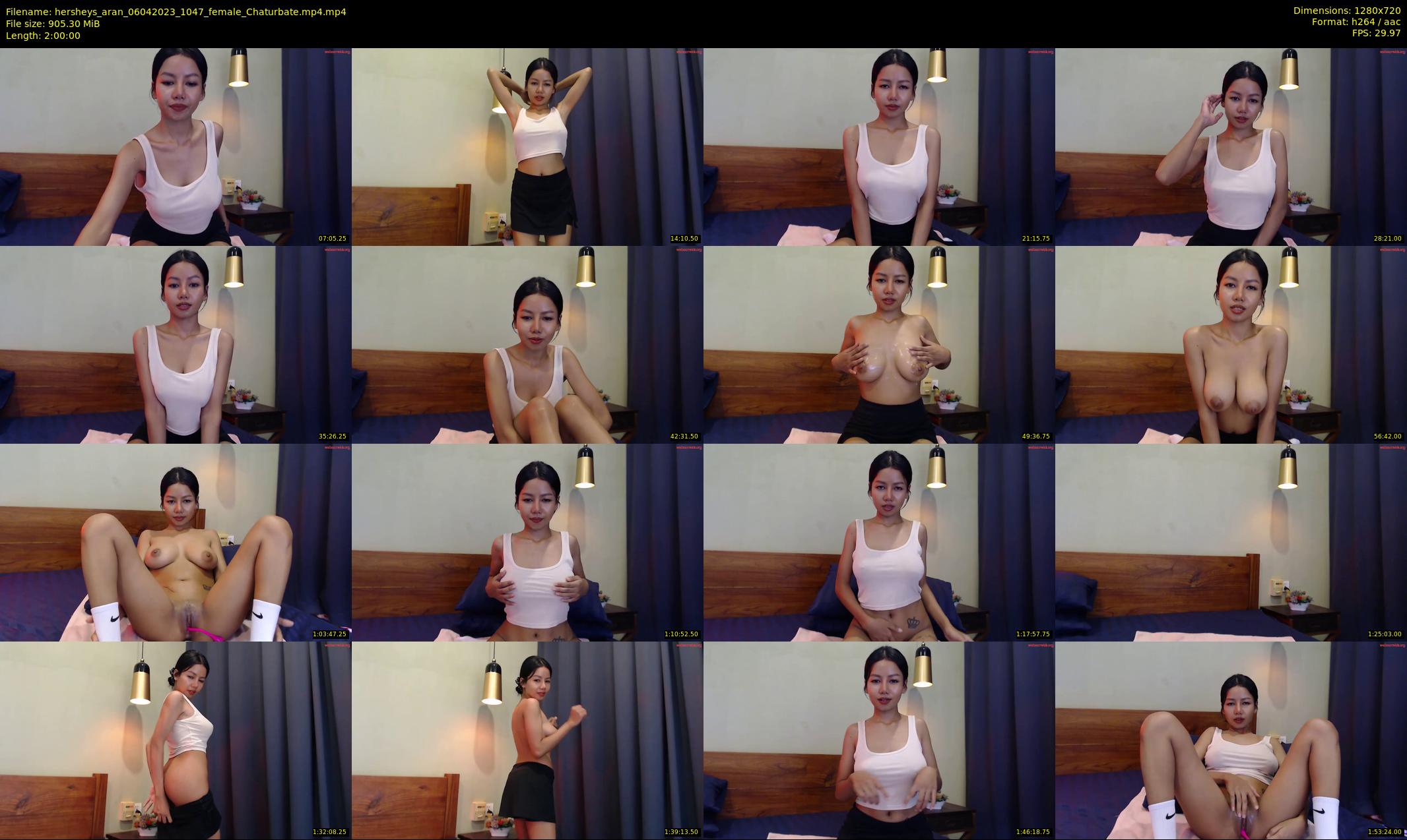 hersheys_aran — 120 minute Chaturbate female cam show recording, 720p, Apr 6, 2023