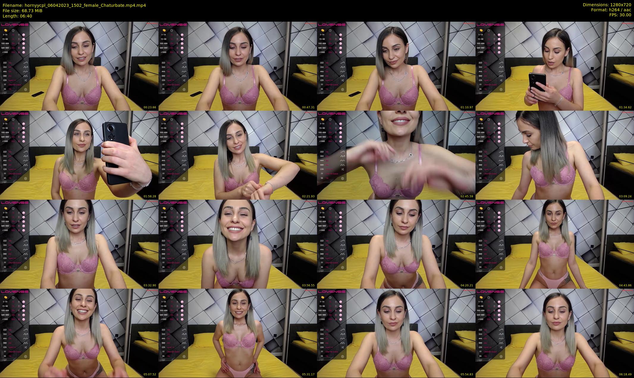 hornyycpl — 7 minute Chaturbate couple cam show recording, 720p, Apr 6, 2023