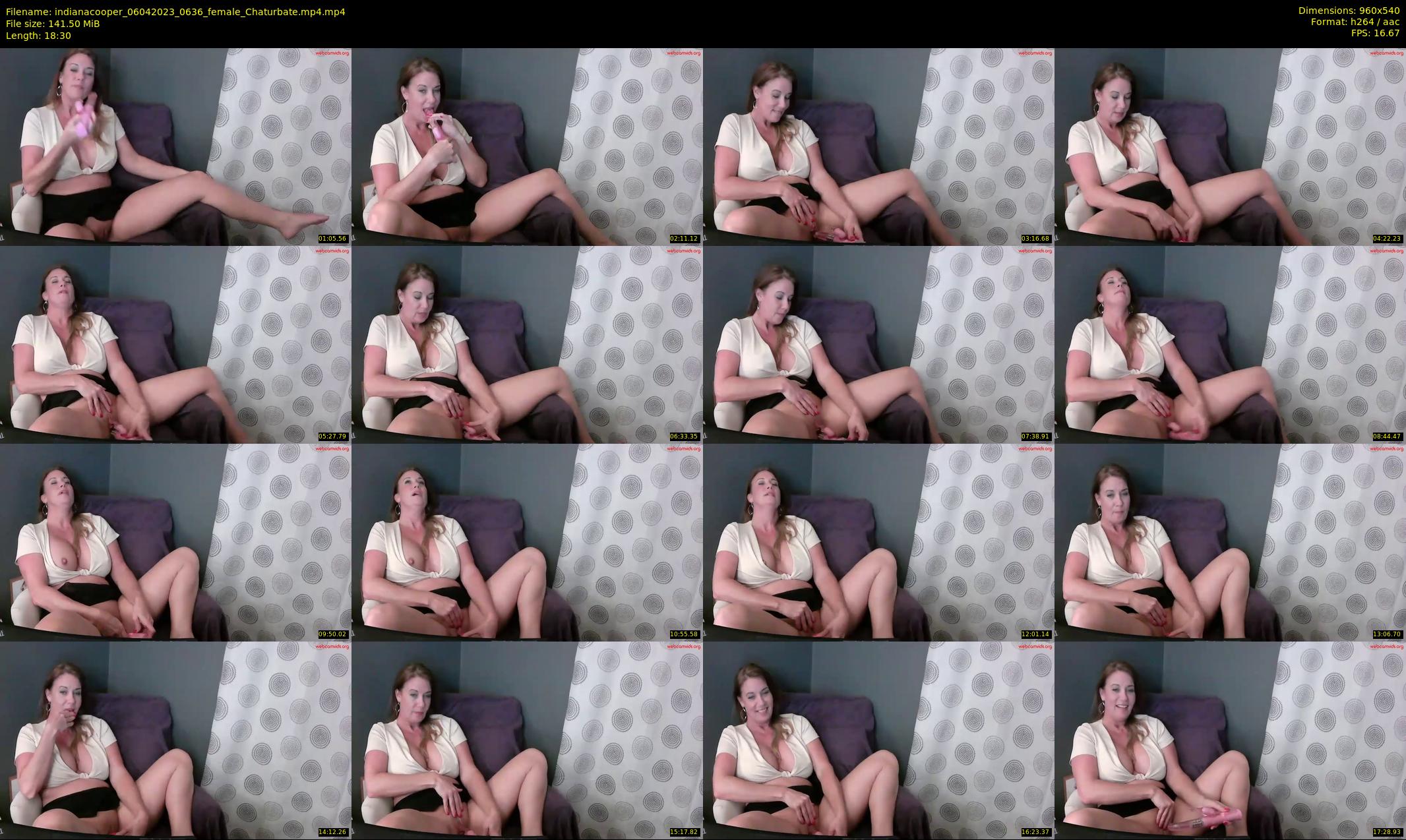 indianacooper — 19 minute Chaturbate female cam show recording, 480p, Apr 6, 2023