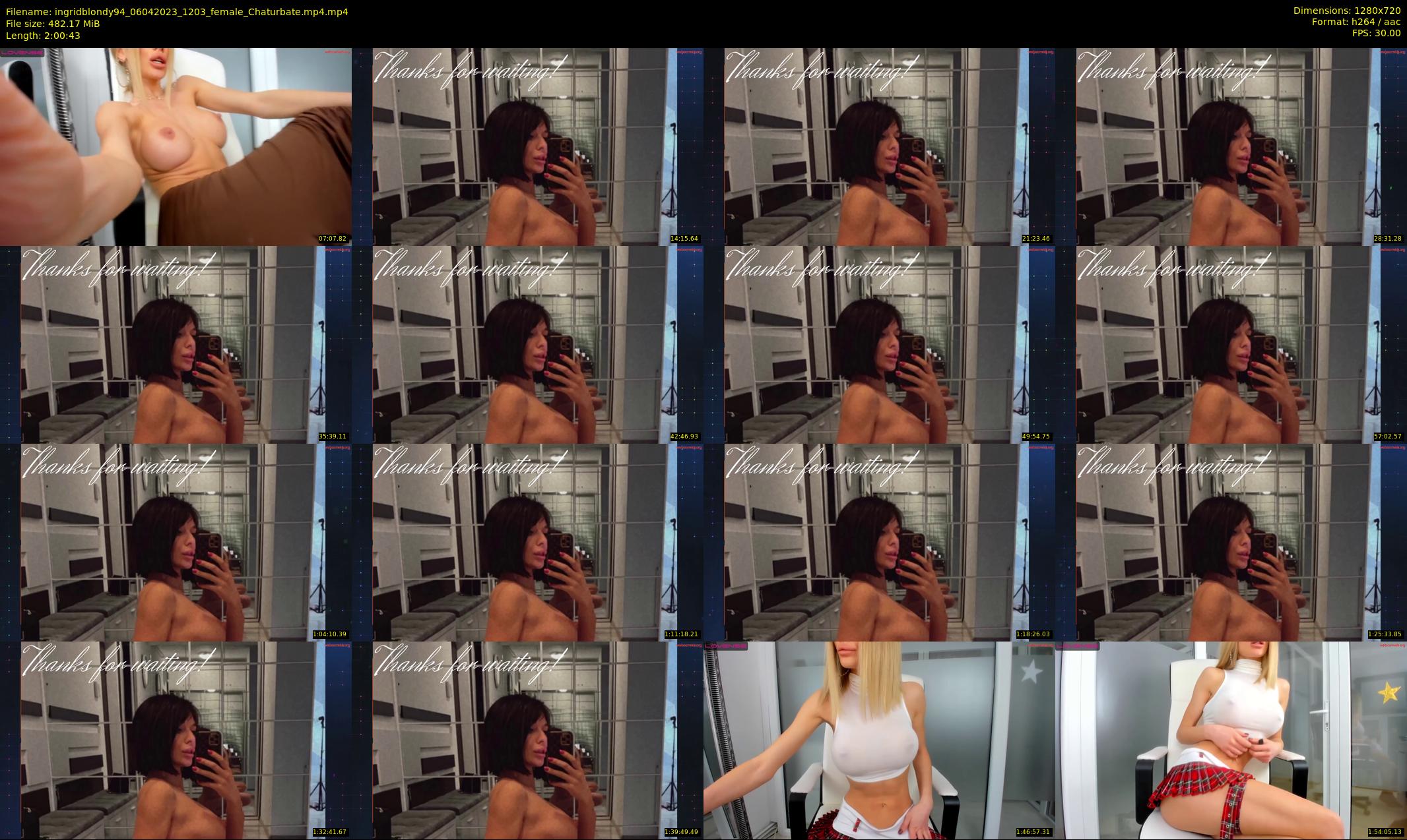 ingridblondy94 — 121 minute Chaturbate female cam show recording, 720p, Apr 6, 2023