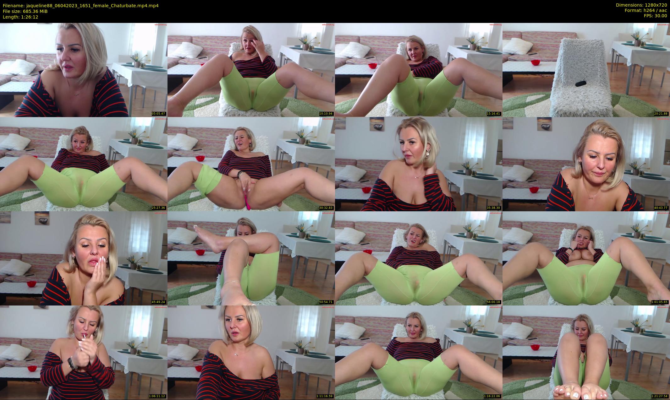 jaqueline88 — 87 minute Chaturbate female cam show recording, 720p, Apr 6, 2023