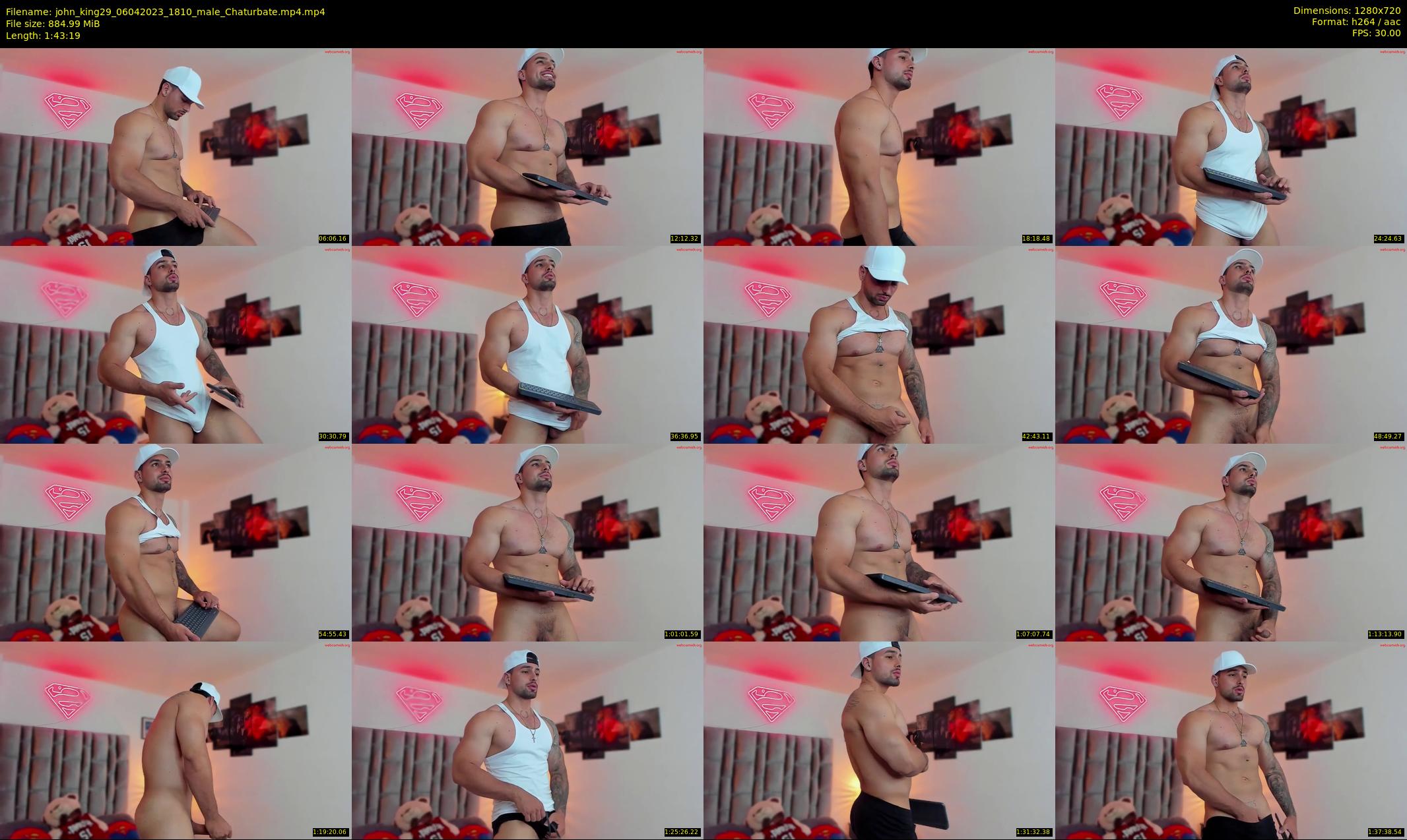 john_king29 — 104 minute Chaturbate male cam show recording, 720p, Apr 6, 2023