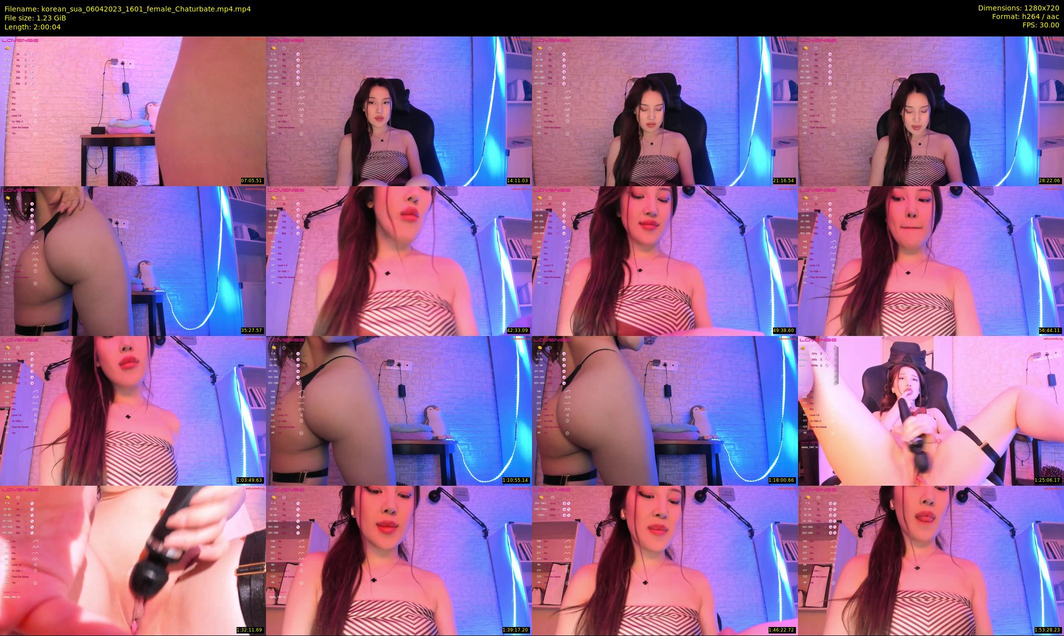 korean_sua — 121 minute Chaturbate female cam show recording, 720p, Apr 6, 2023