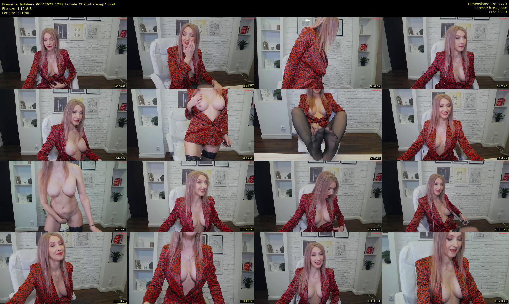 ladyleea — 102 minute Chaturbate female cam show recording, 720p, Apr 6, 2023
