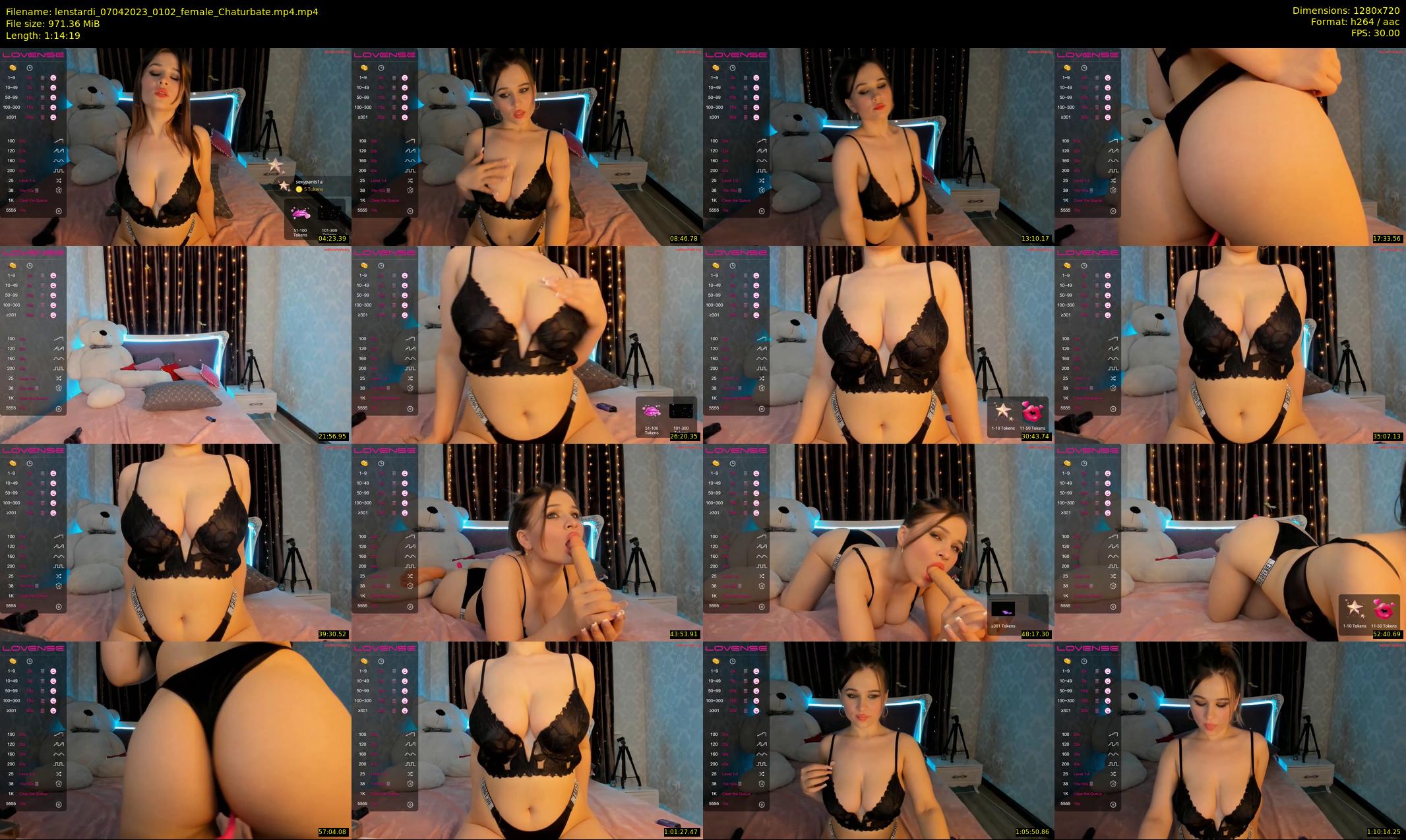lenstardi — 75 minute Chaturbate female cam show recording, 720p, Apr 7, 2023